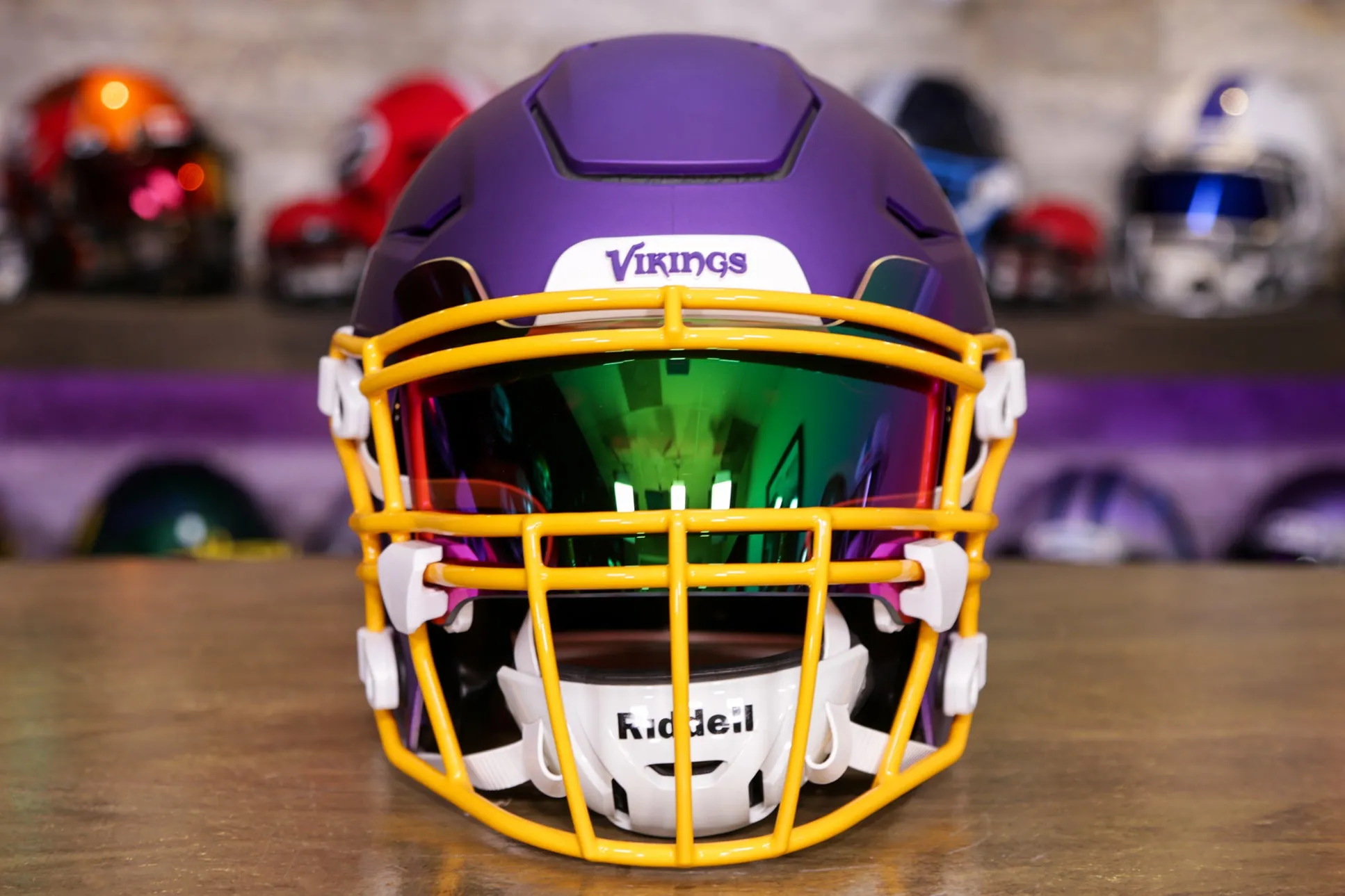 Minnesota Vikings Riddell SpeedFlex Helmet - GG Edition 00258