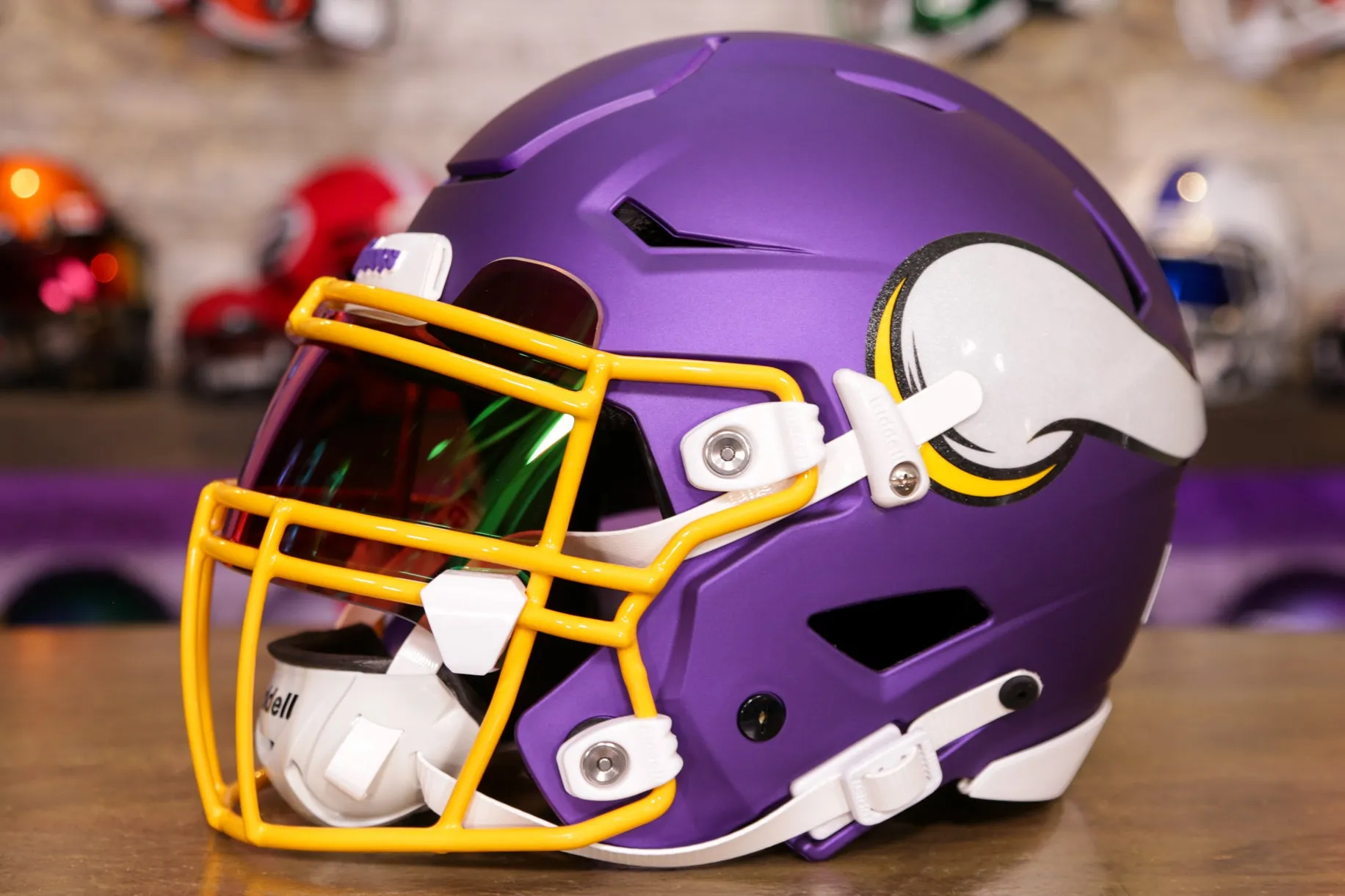 Minnesota Vikings Riddell SpeedFlex Helmet - GG Edition 00258