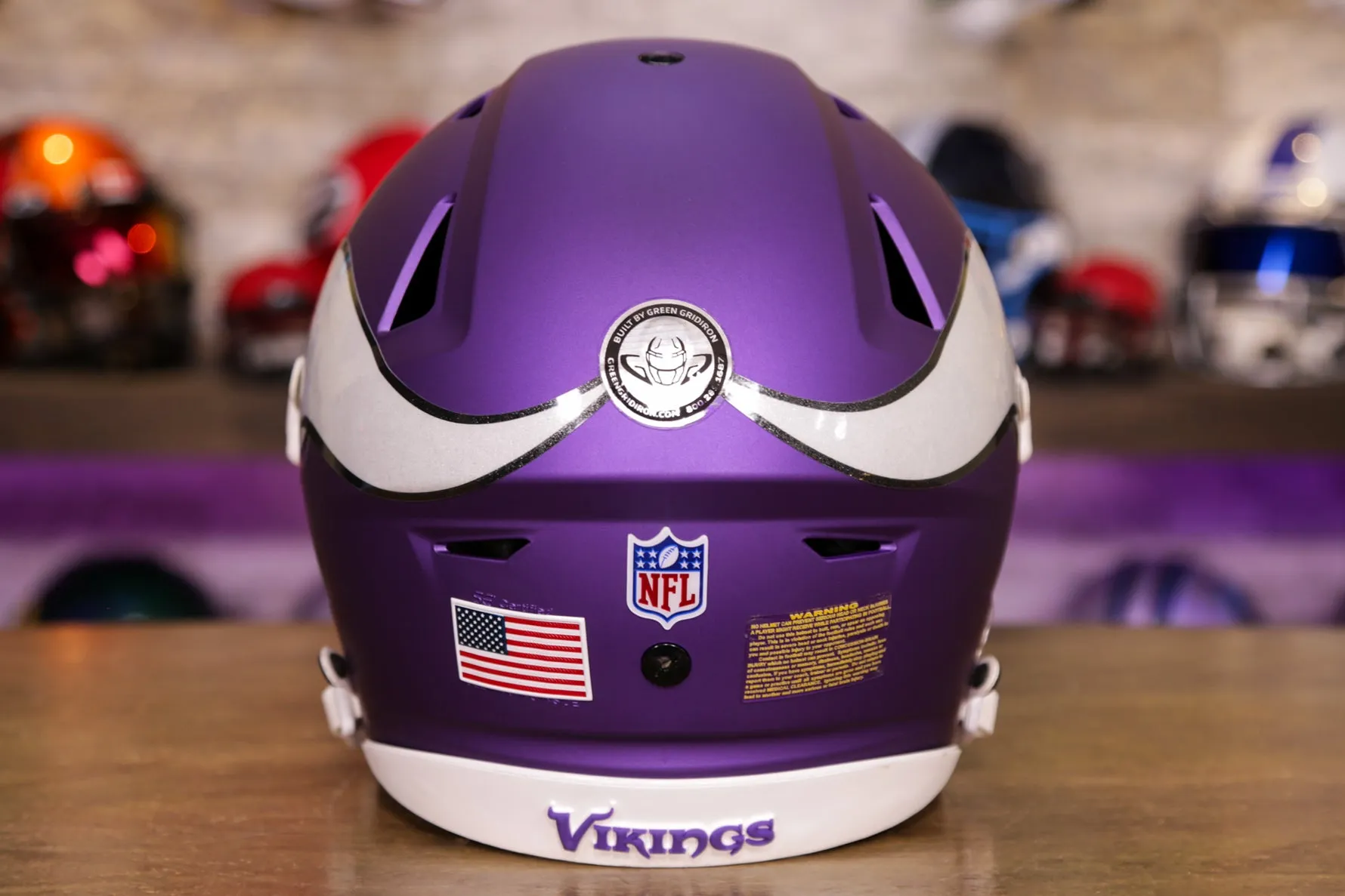 Minnesota Vikings Riddell SpeedFlex Helmet - GG Edition 00258