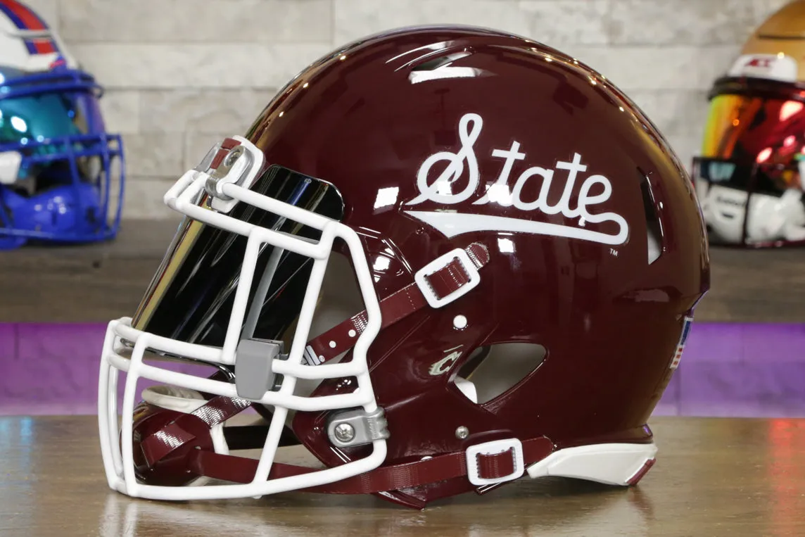 Mississippi State Bulldogs Riddell Speed Authentic Helmet - GG Edition 00771