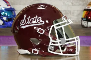 Mississippi State Bulldogs Riddell Speed Authentic Helmet - GG Edition 00771