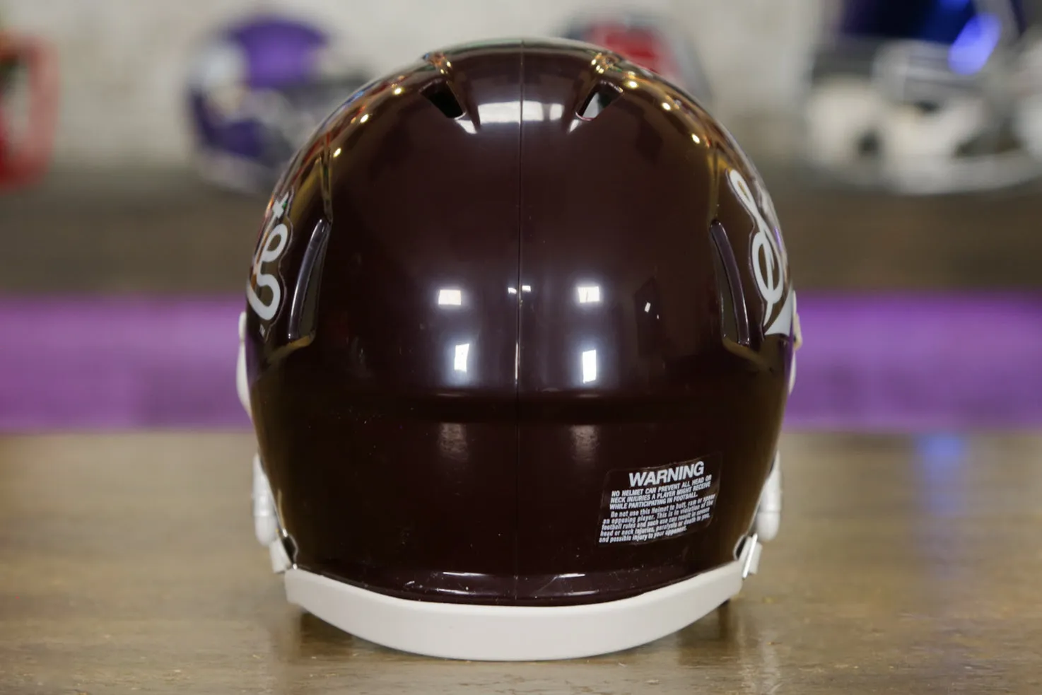 Mississippi State Bulldogs Riddell Speed Mini Helmet - Script