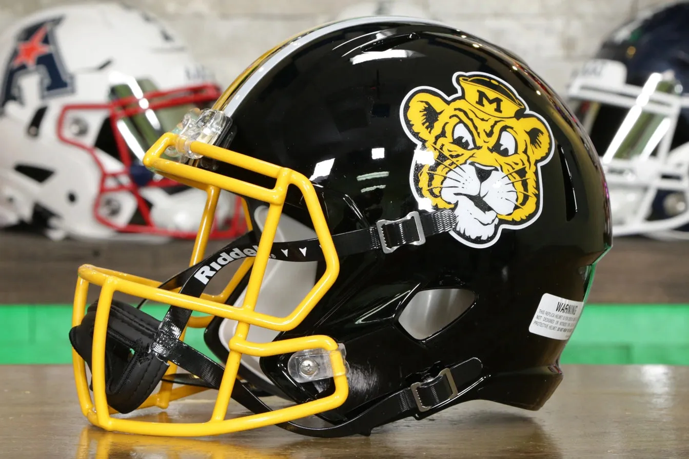 Missouri Tigers Riddell Speed Display Helmet - Sailor Tiger