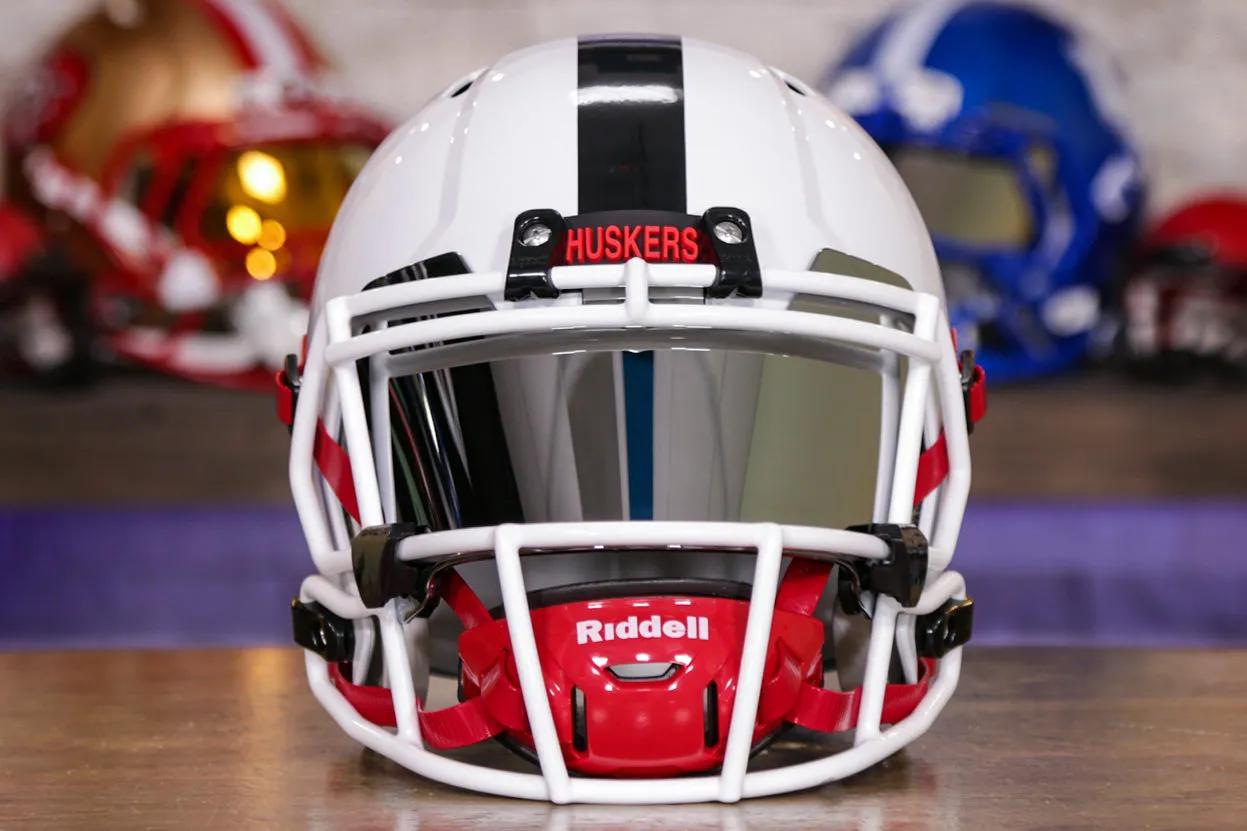 Nebraska Cornhuskers Riddell Display Helmet - GG Edition 00311