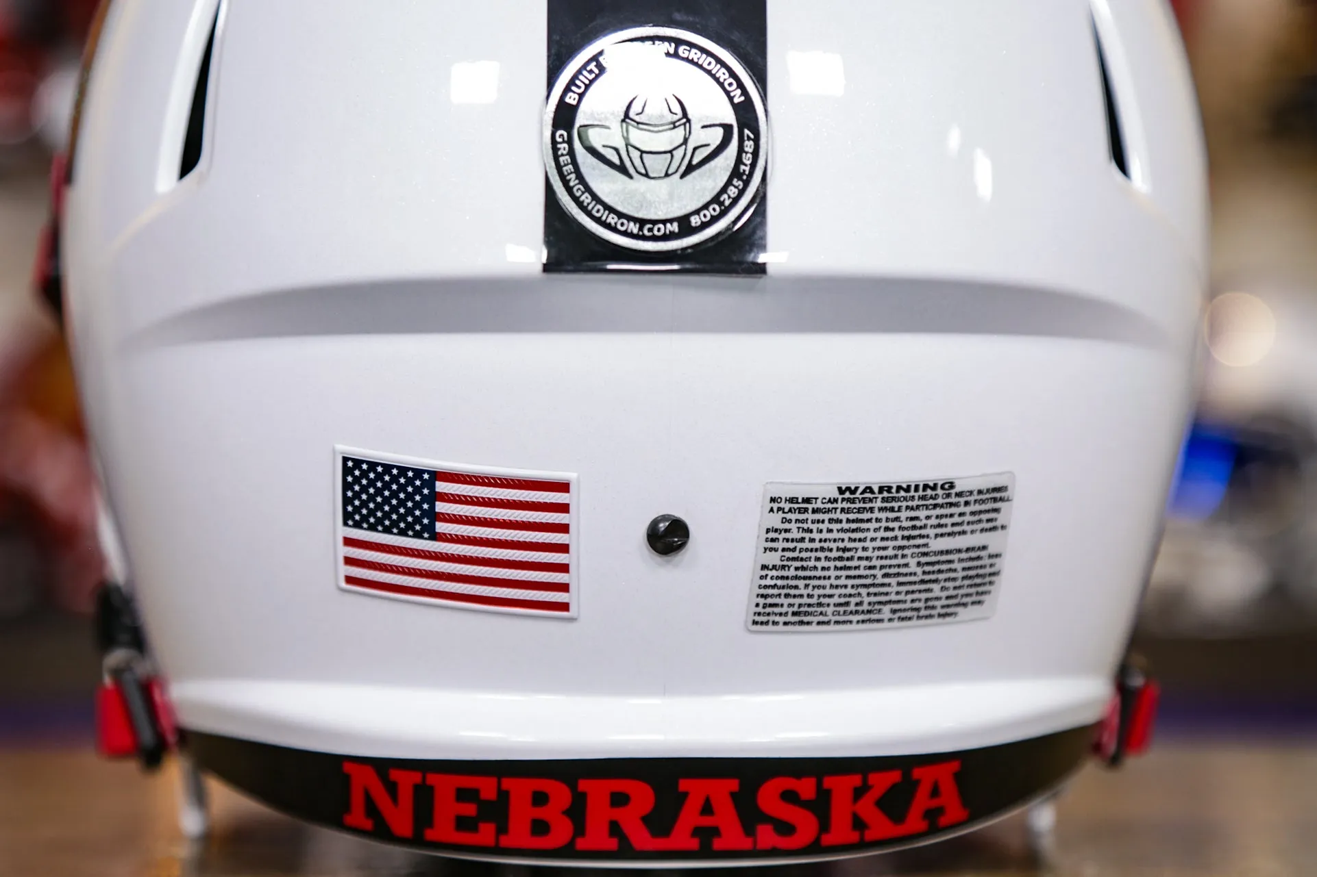 Nebraska Cornhuskers Riddell Display Helmet - GG Edition 00311