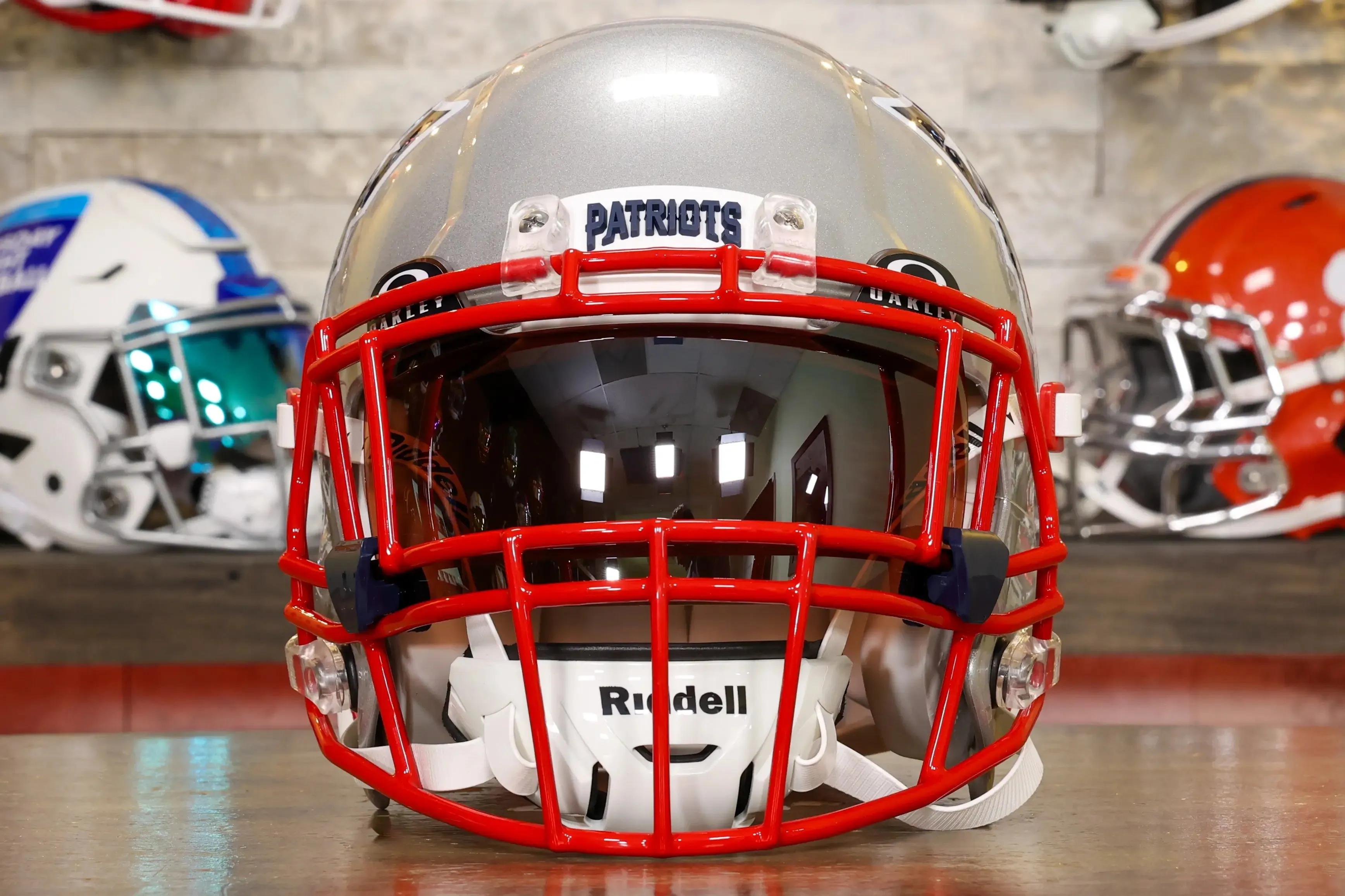 New England Patriots Riddell Speed Authentic Helmet - GG Edition 02707
