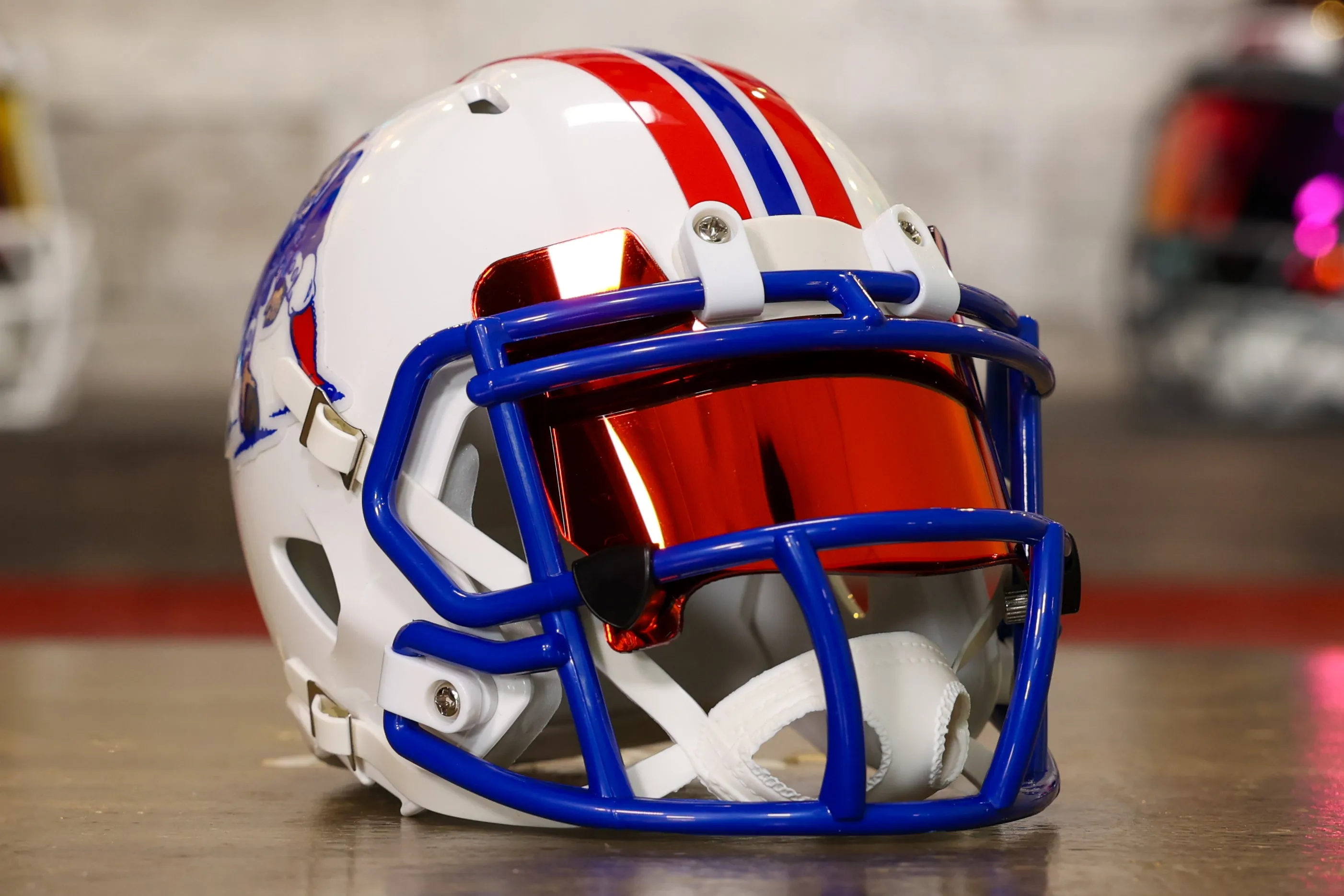 New England Patriots Riddell Speed Mini Helmet - GG Edition