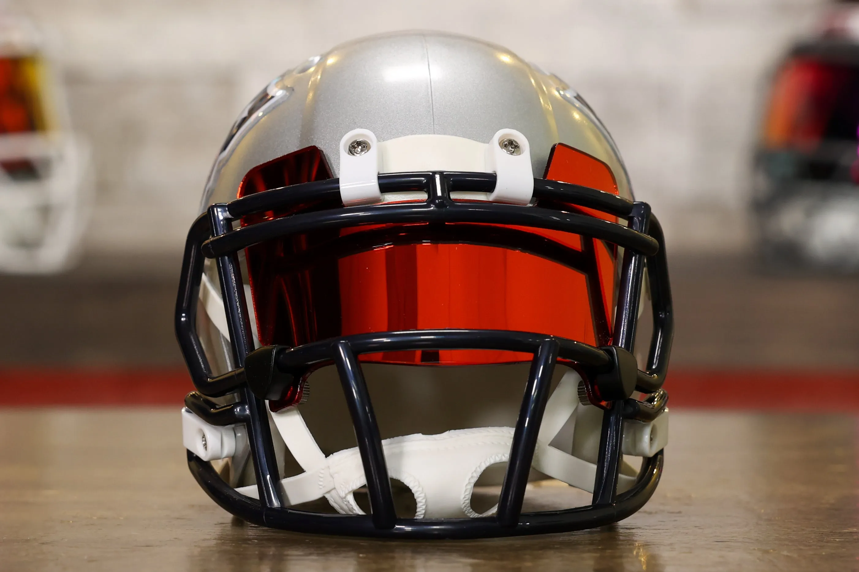 New England Patriots Riddell Speed Mini Helmet - GG Edition