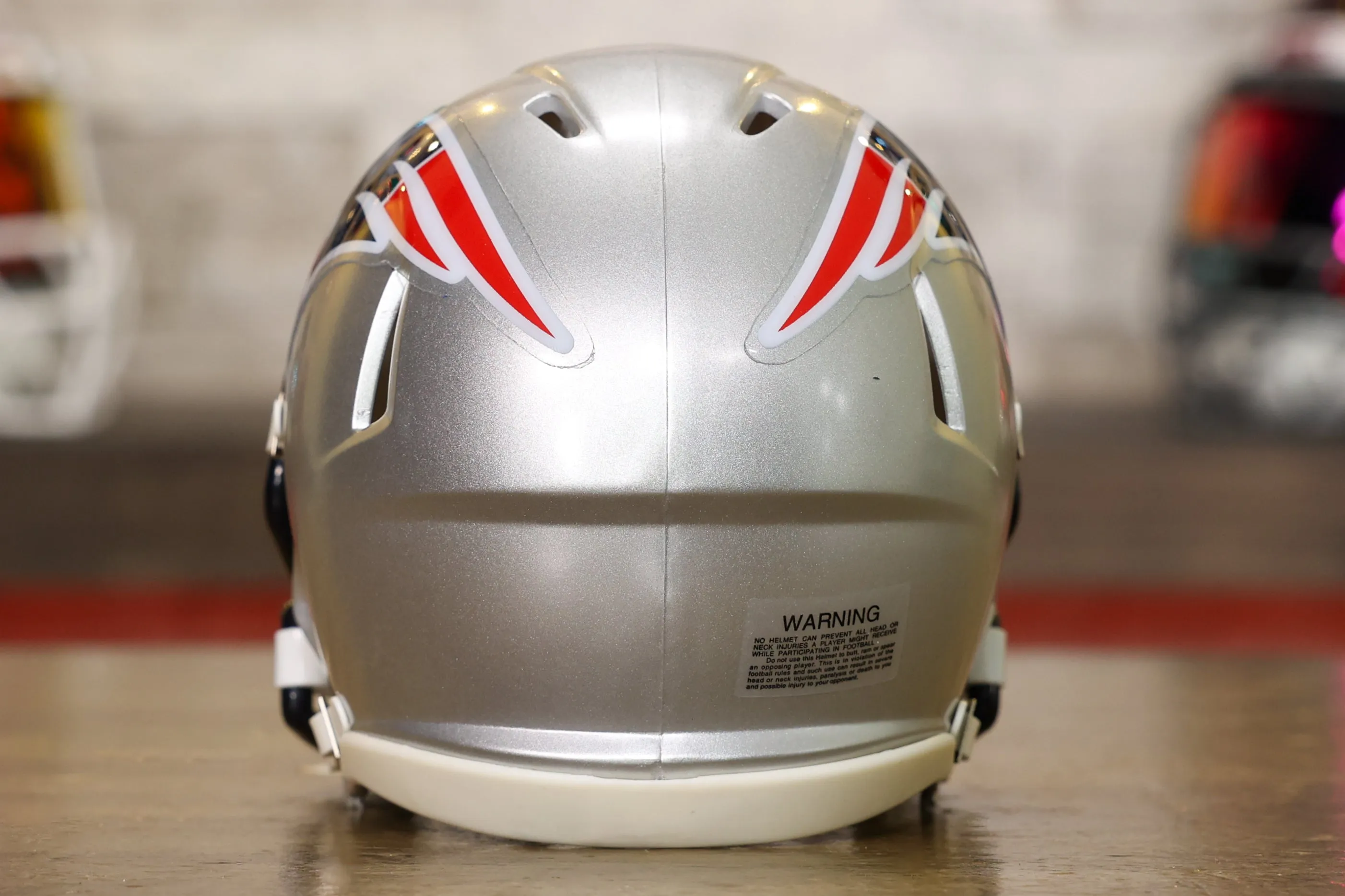 New England Patriots Riddell Speed Mini Helmet - GG Edition
