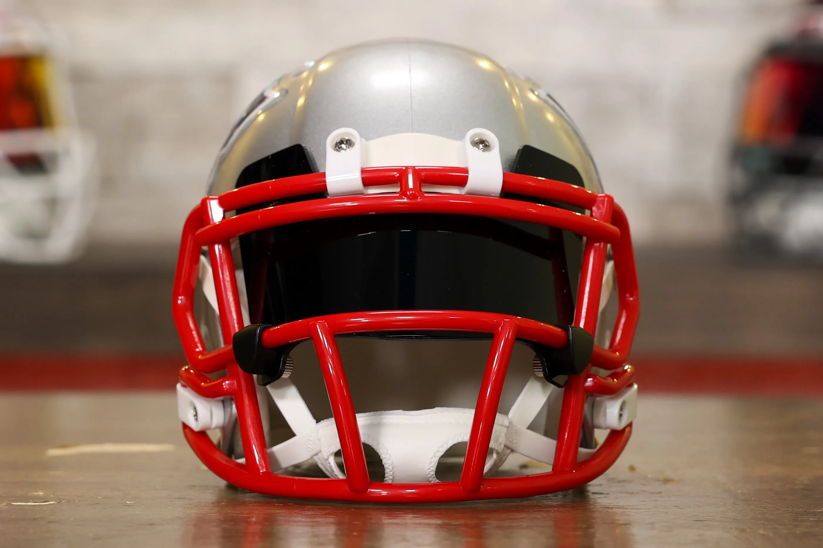 New England Patriots Riddell Speed Mini Helmet - GG Edition