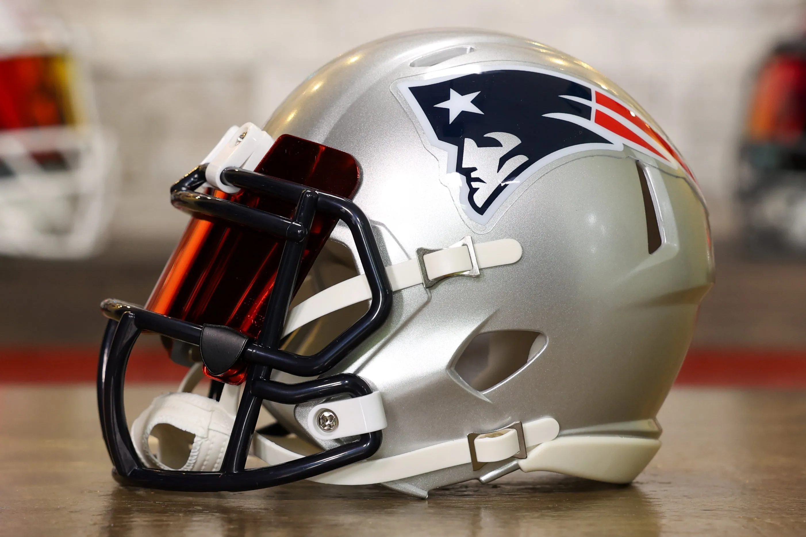 New England Patriots Riddell Speed Mini Helmet - GG Edition