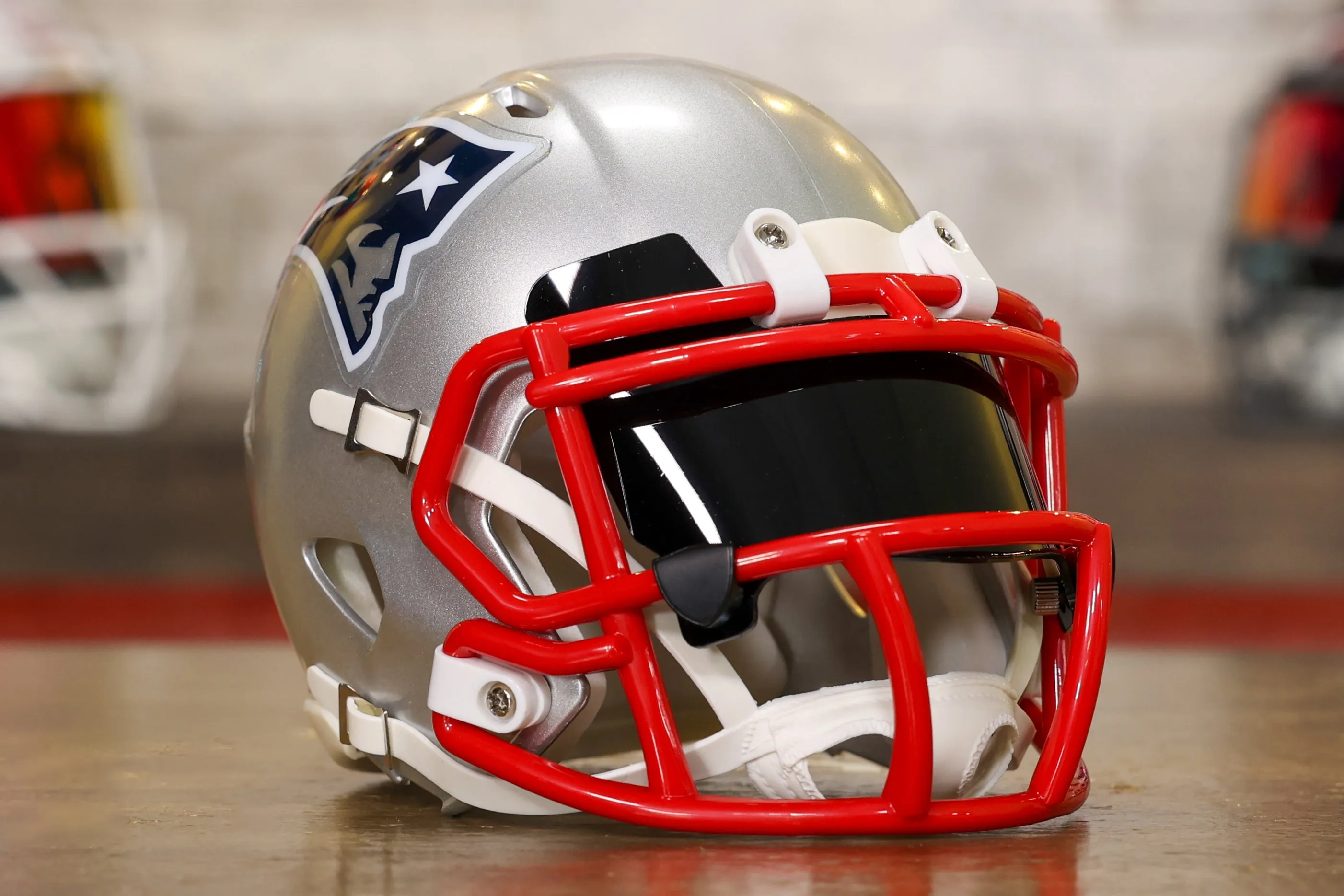 New England Patriots Riddell Speed Mini Helmet - GG Edition