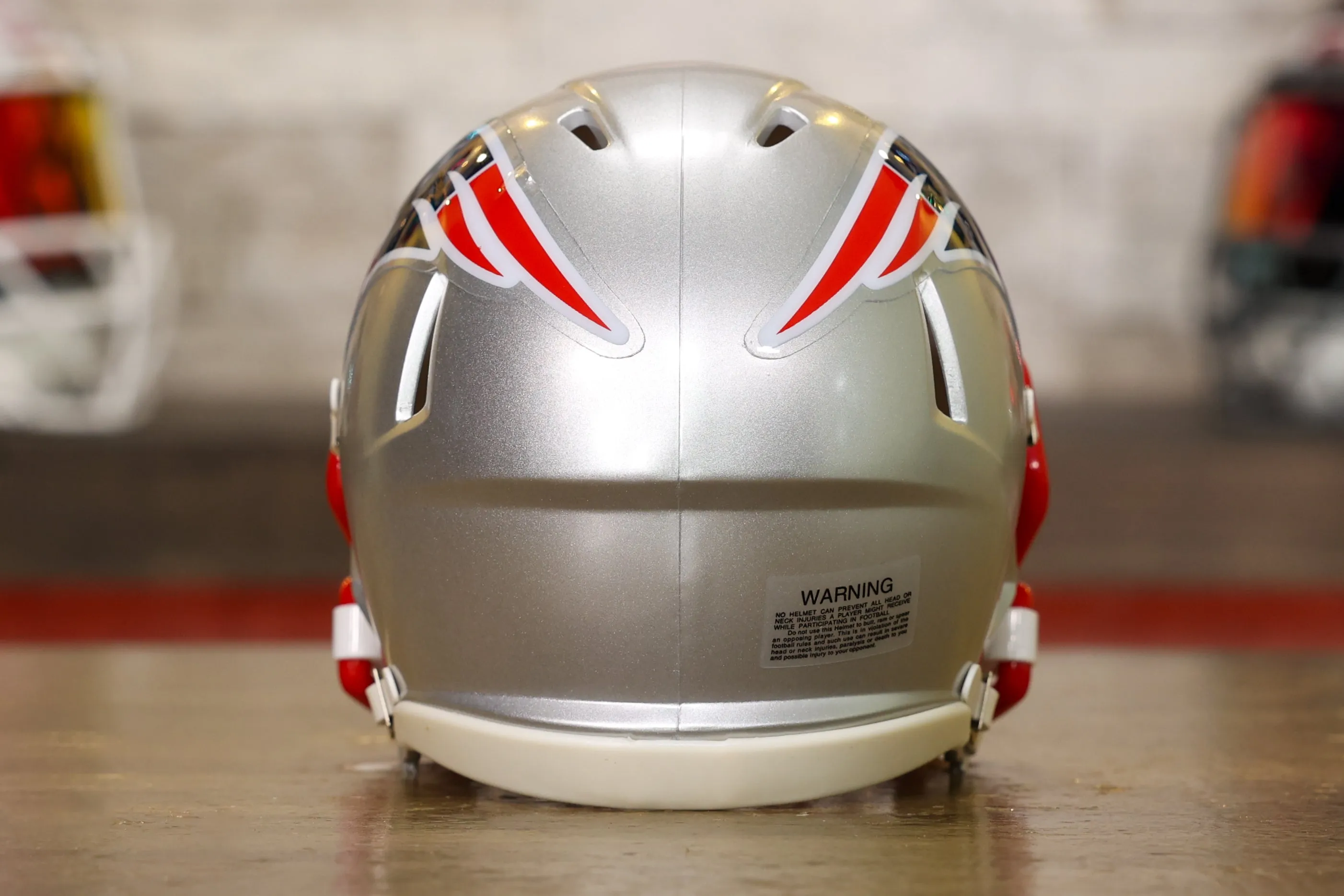New England Patriots Riddell Speed Mini Helmet - GG Edition