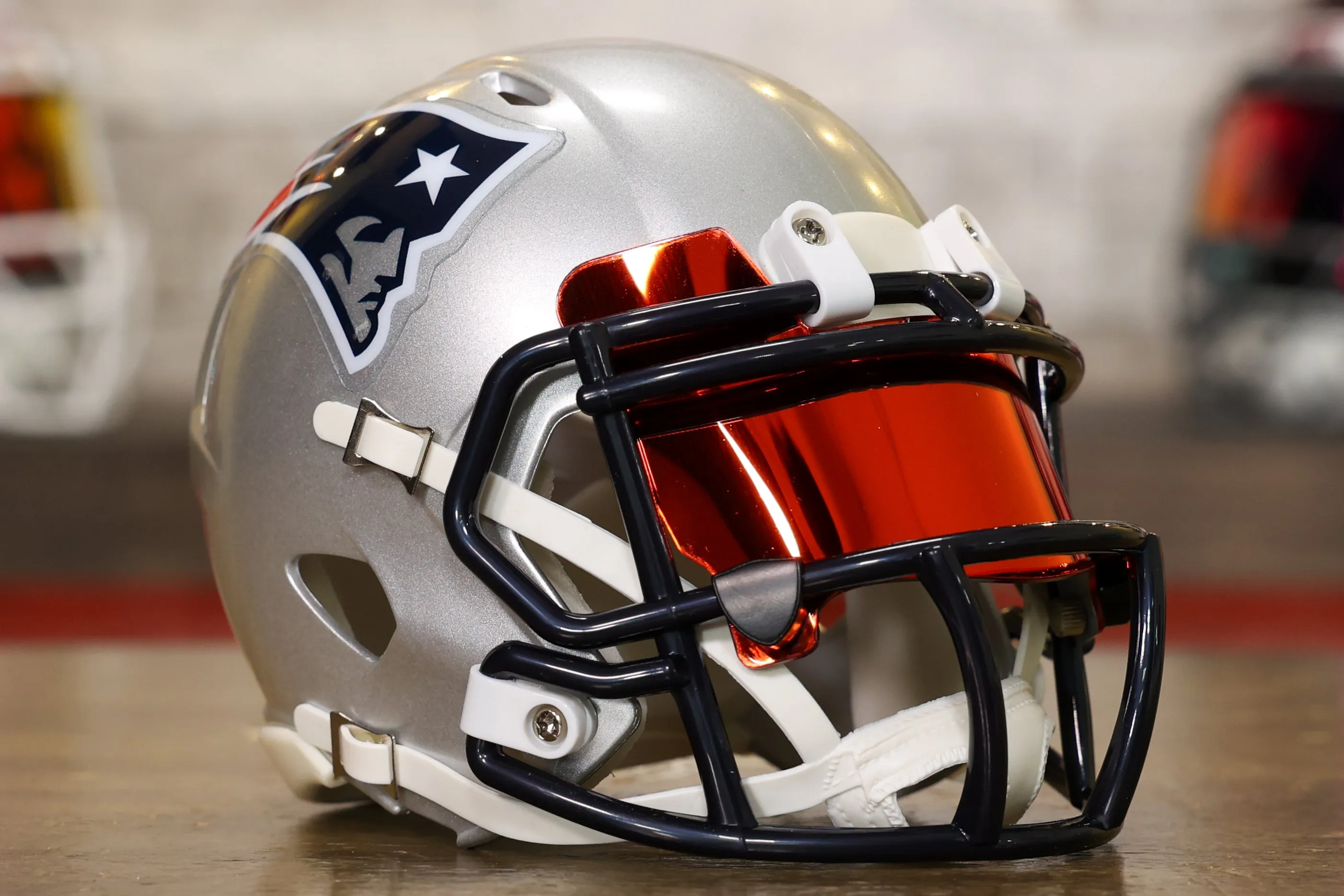 New England Patriots Riddell Speed Mini Helmet - GG Edition
