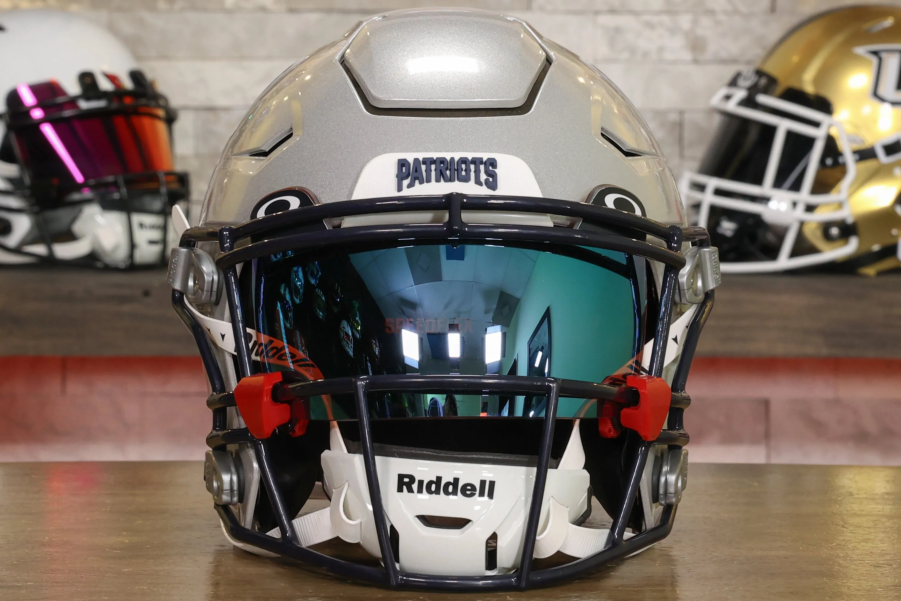 New England Patriots Riddell SpeedFlex Helmet - GG Edition 00160