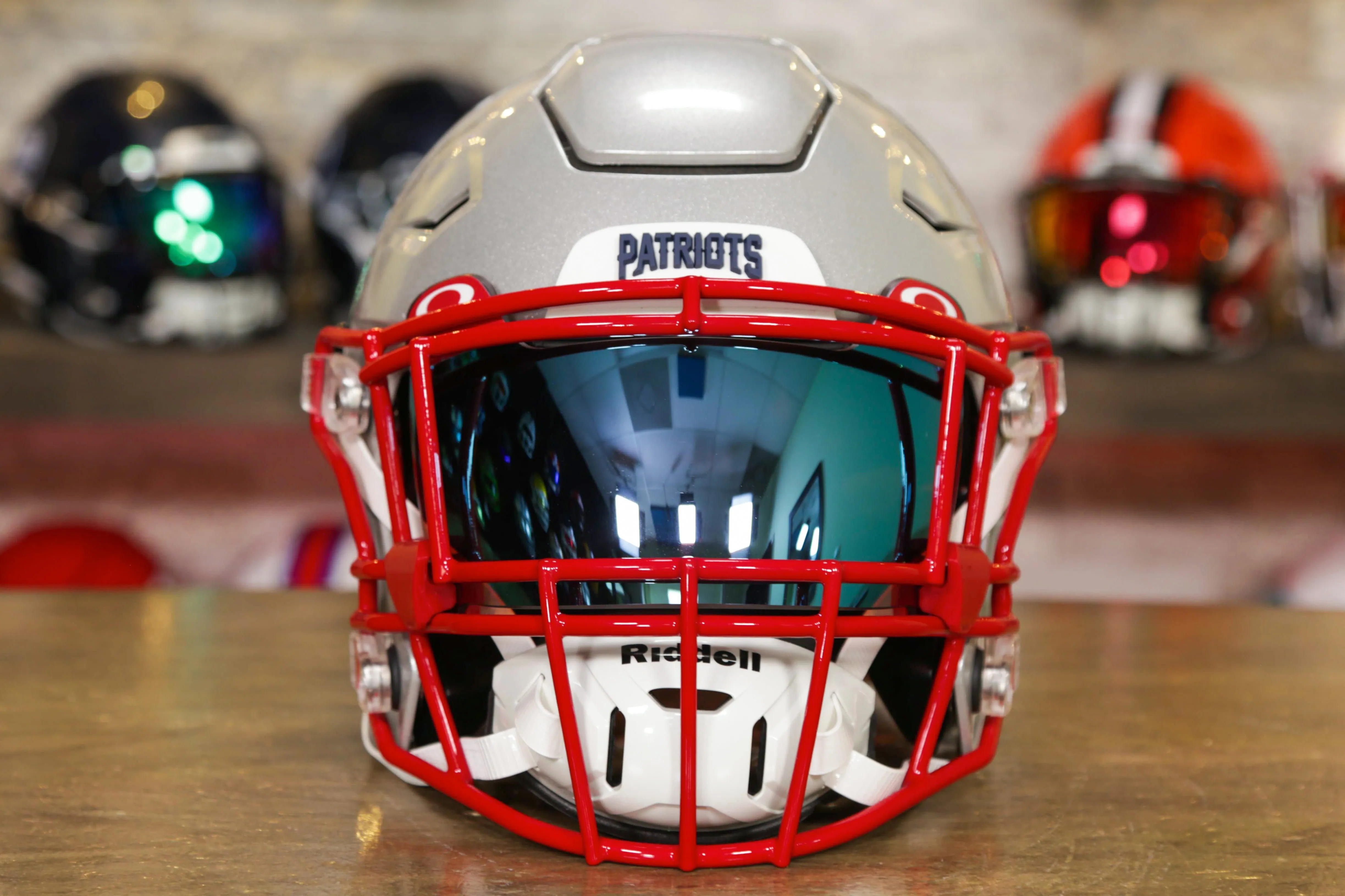 New England Patriots Riddell SpeedFlex Helmet - GG Edition 00368