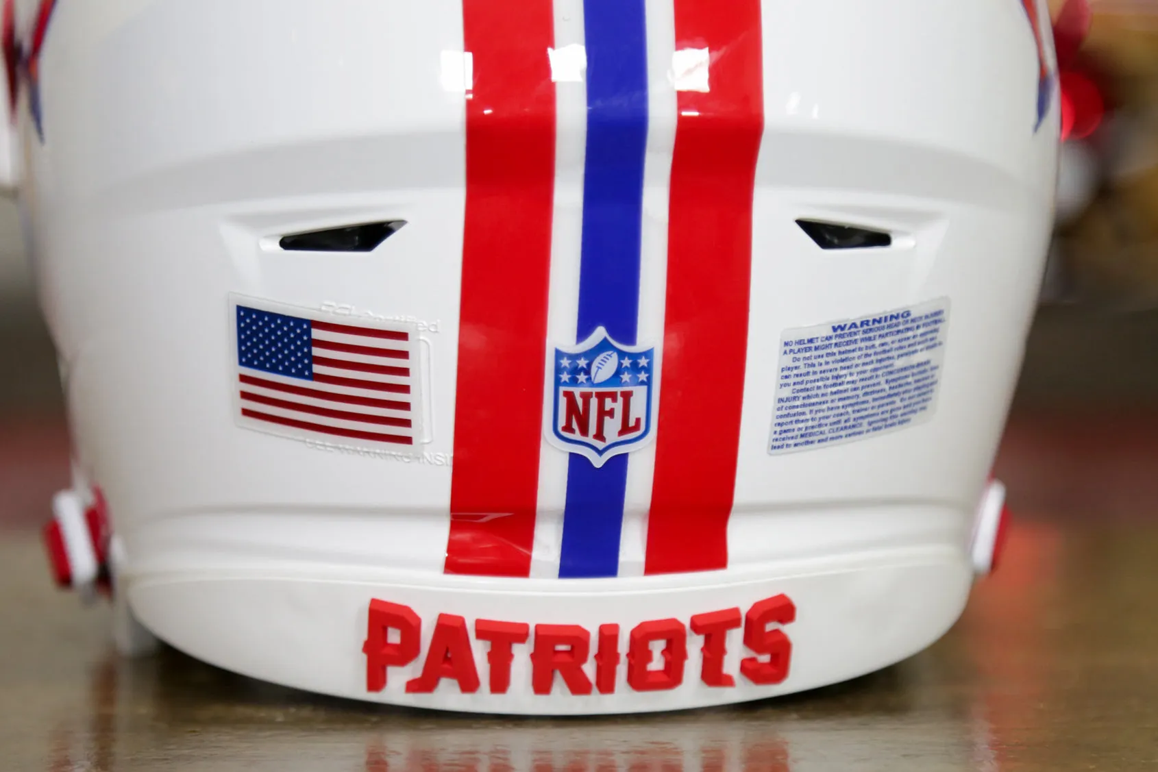 New England Patriots Riddell SpeedFlex Helmet - GG Edition 00784