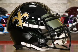 New Orleans Saints Riddell Speed Display Helmet - GG Edition 02602