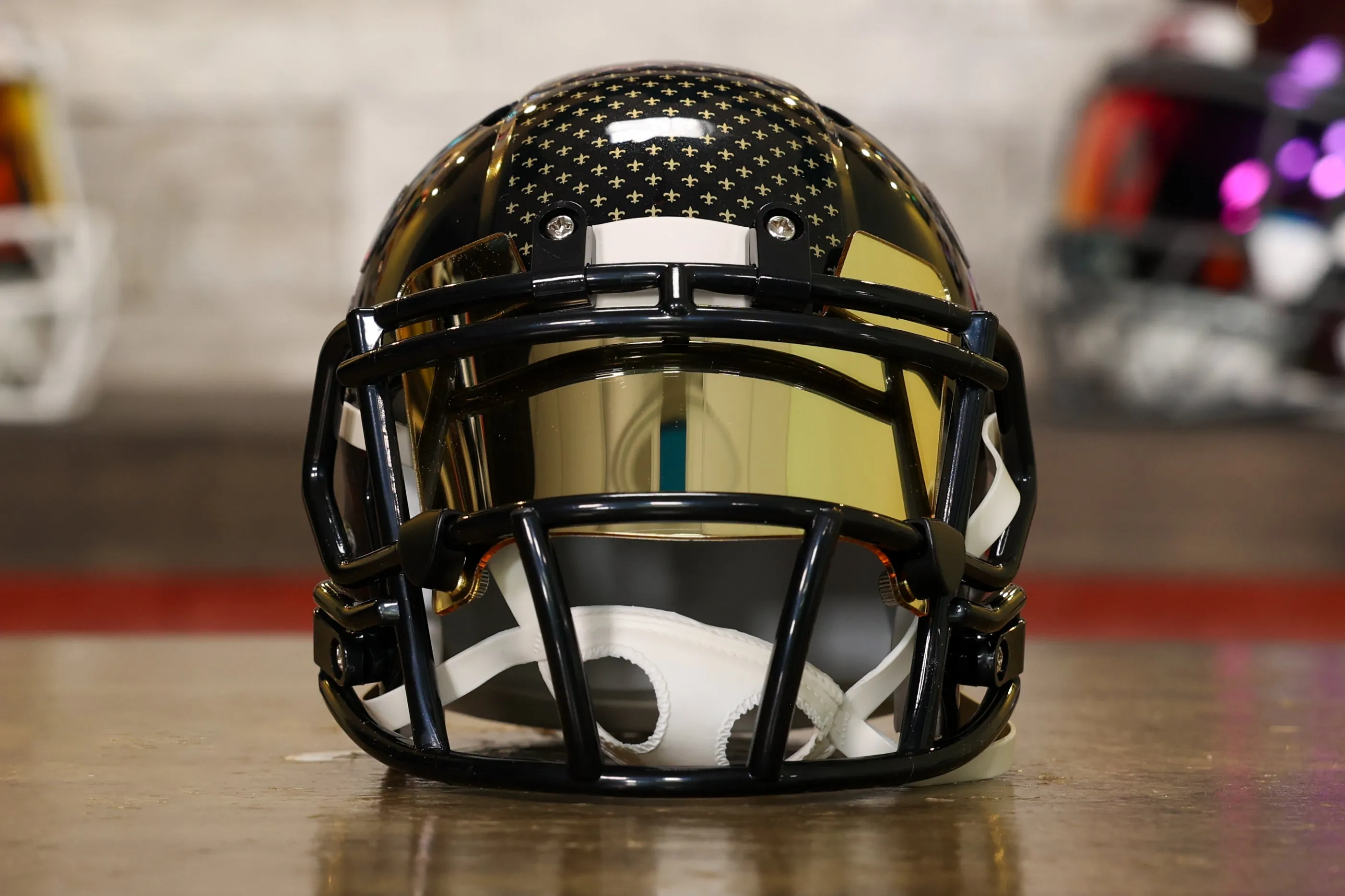 New Orleans Saints Riddell Speed Mini Helmet - GG Edition 02657