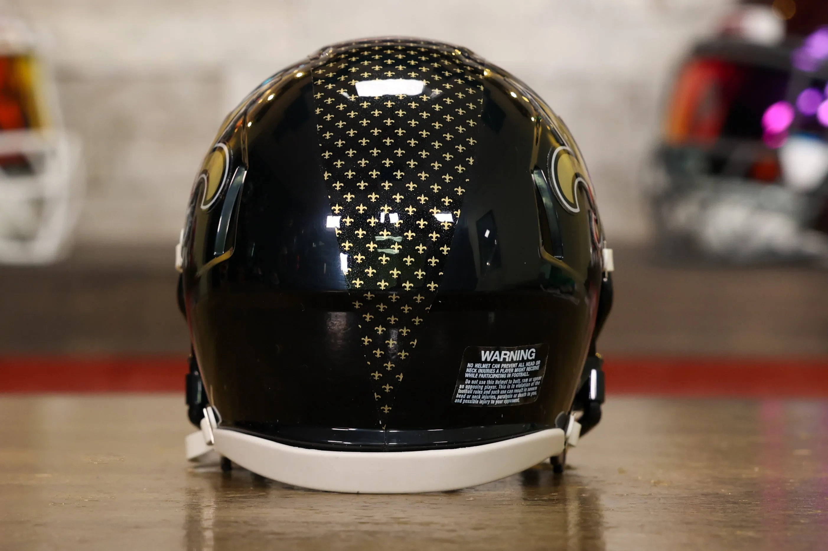 New Orleans Saints Riddell Speed Mini Helmet - GG Edition 02657
