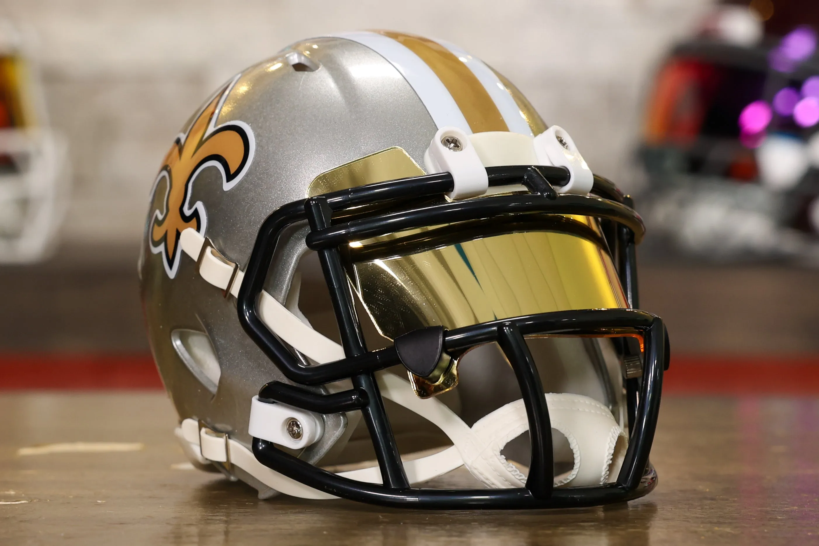 New Orleans Saints Riddell Speed Mini Helmet - GG Edition