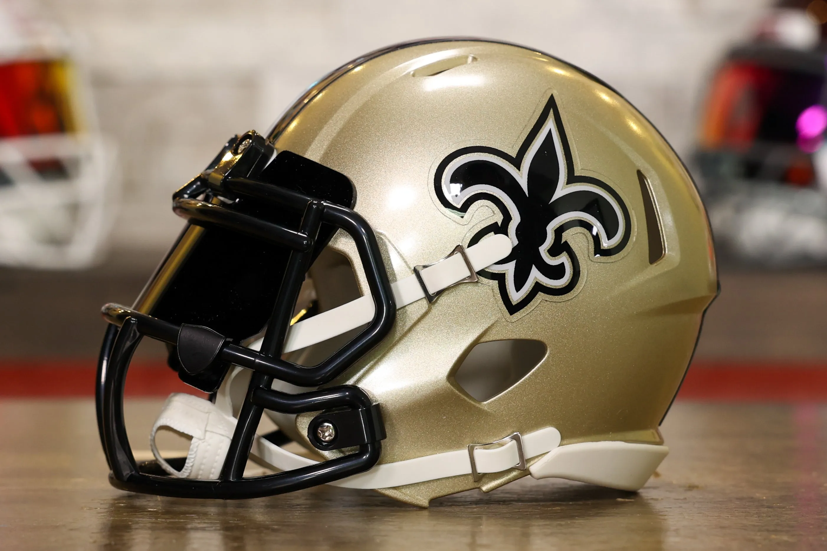 New Orleans Saints Riddell Speed Mini Helmet - GG Edition