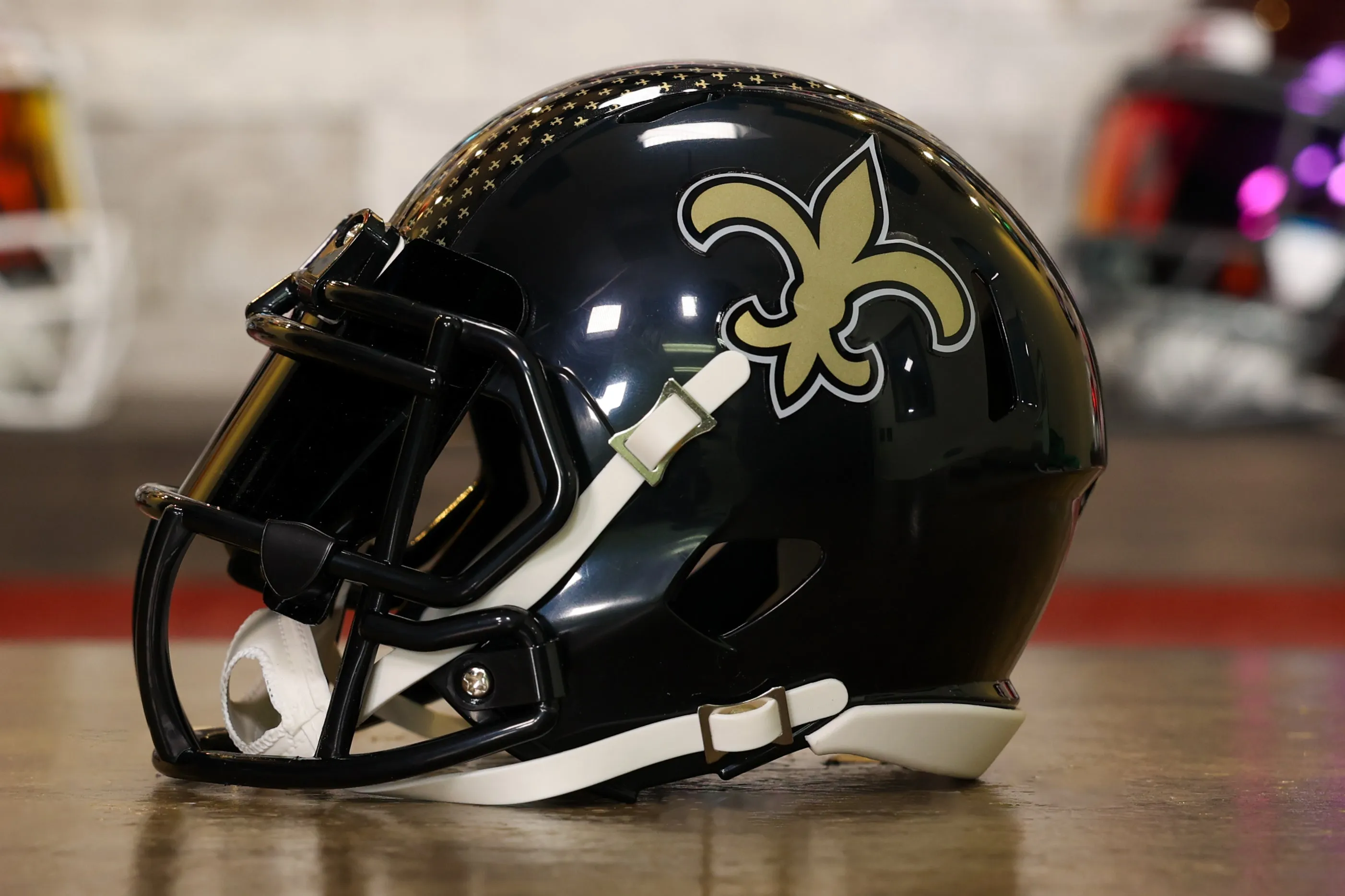 New Orleans Saints Riddell Speed Mini Helmet - GG Edition