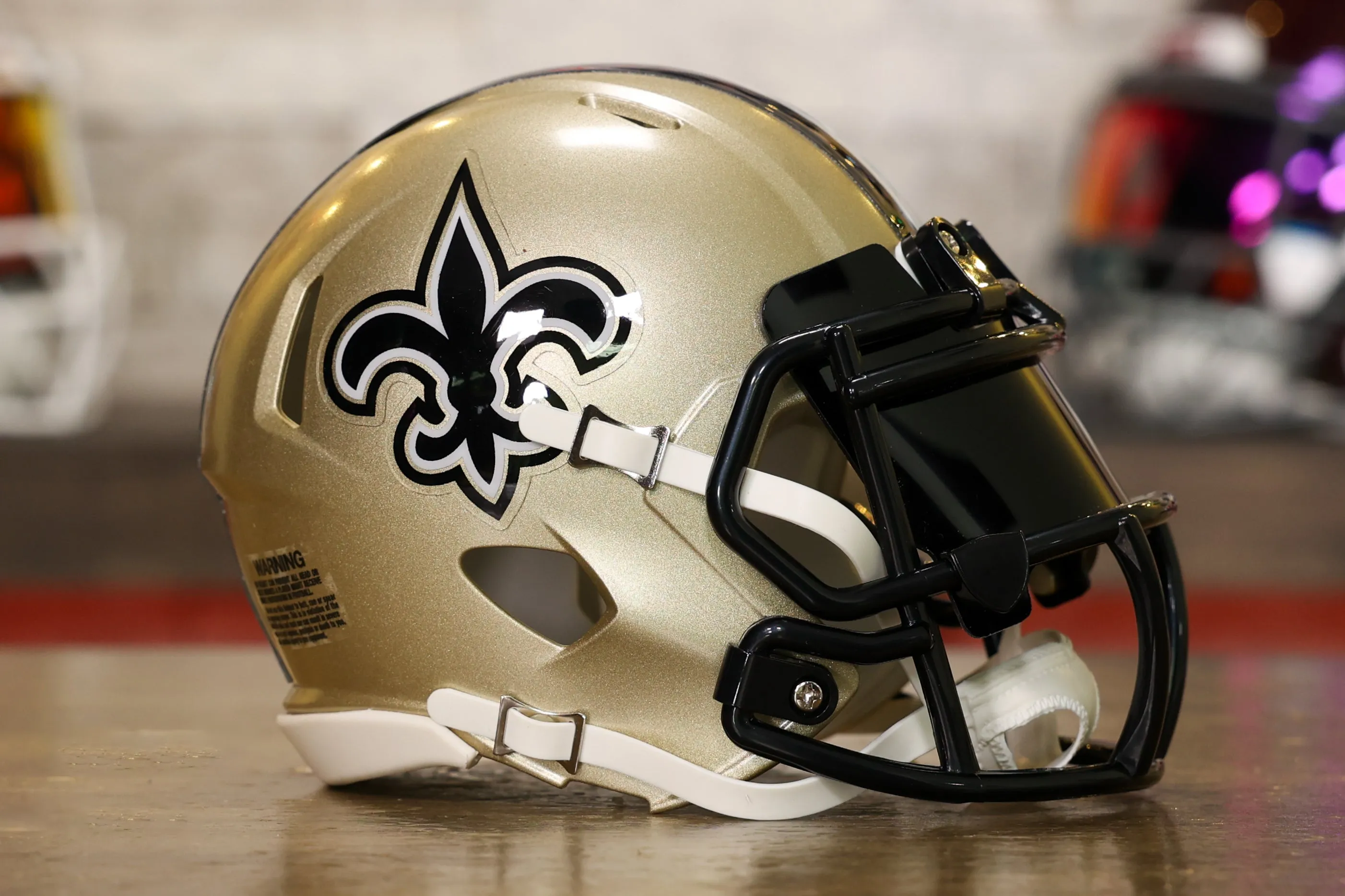 New Orleans Saints Riddell Speed Mini Helmet - GG Edition