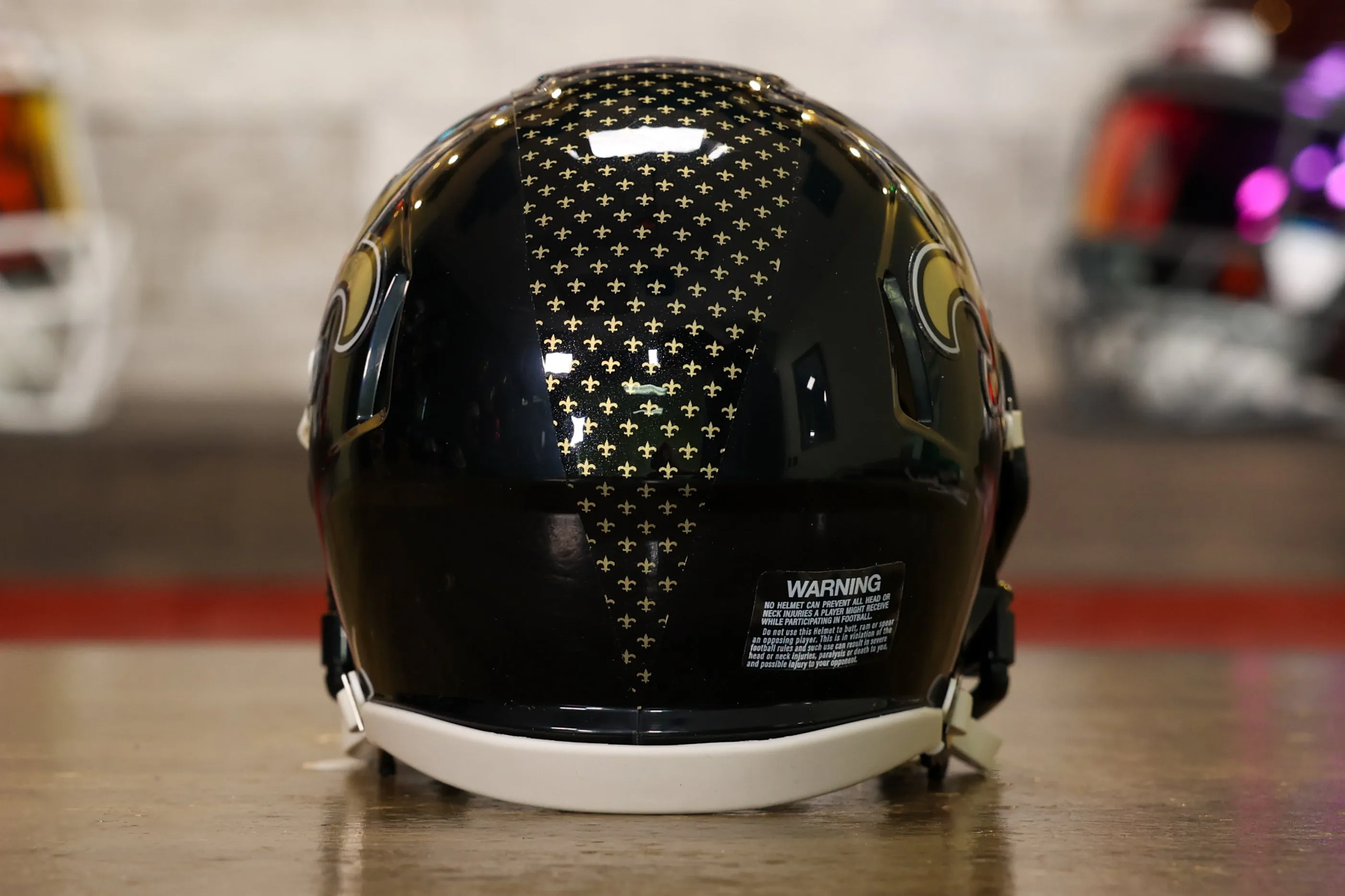 New Orleans Saints Riddell Speed Mini Helmet - GG Edition