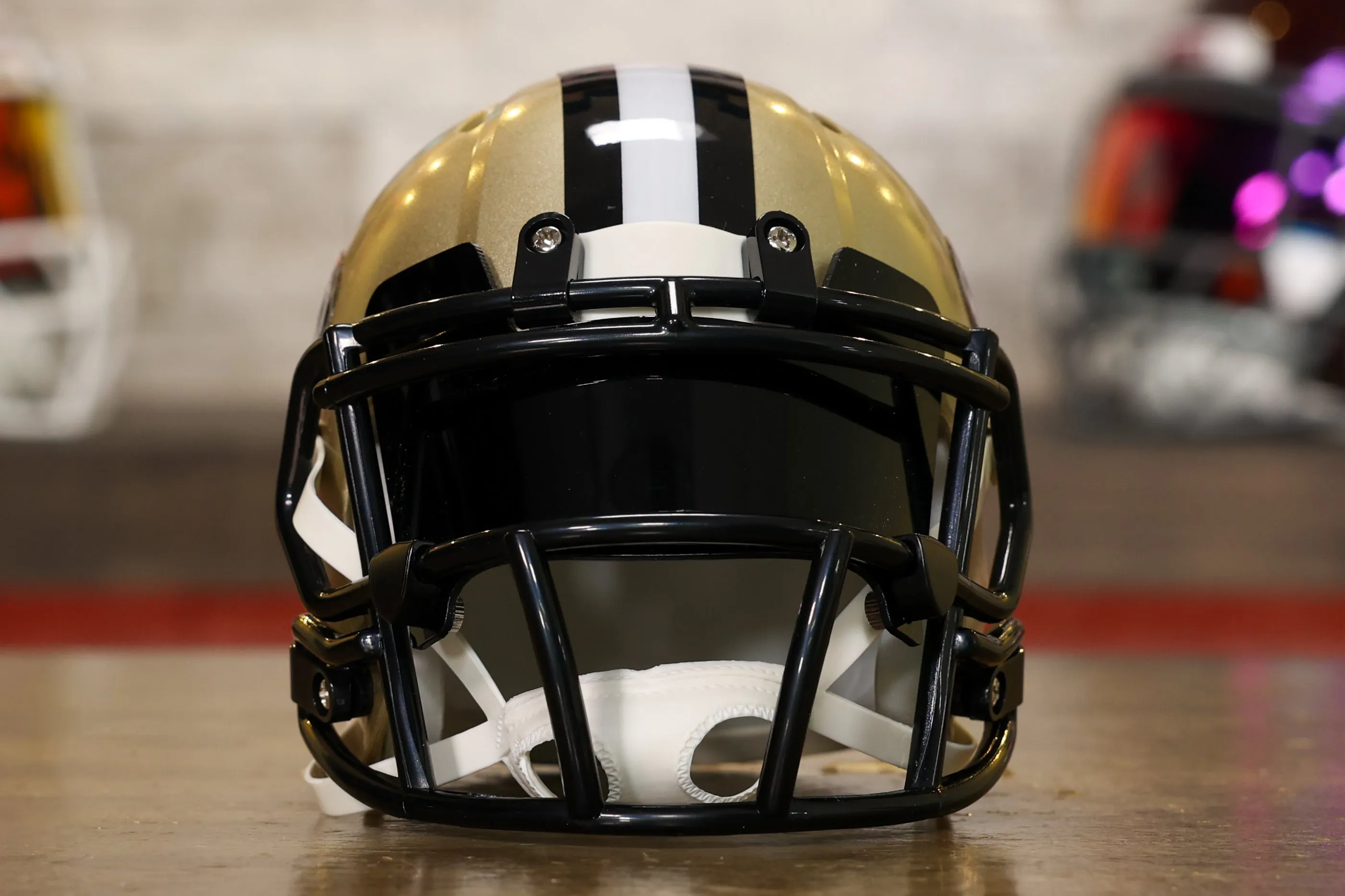 New Orleans Saints Riddell Speed Mini Helmet - GG Edition