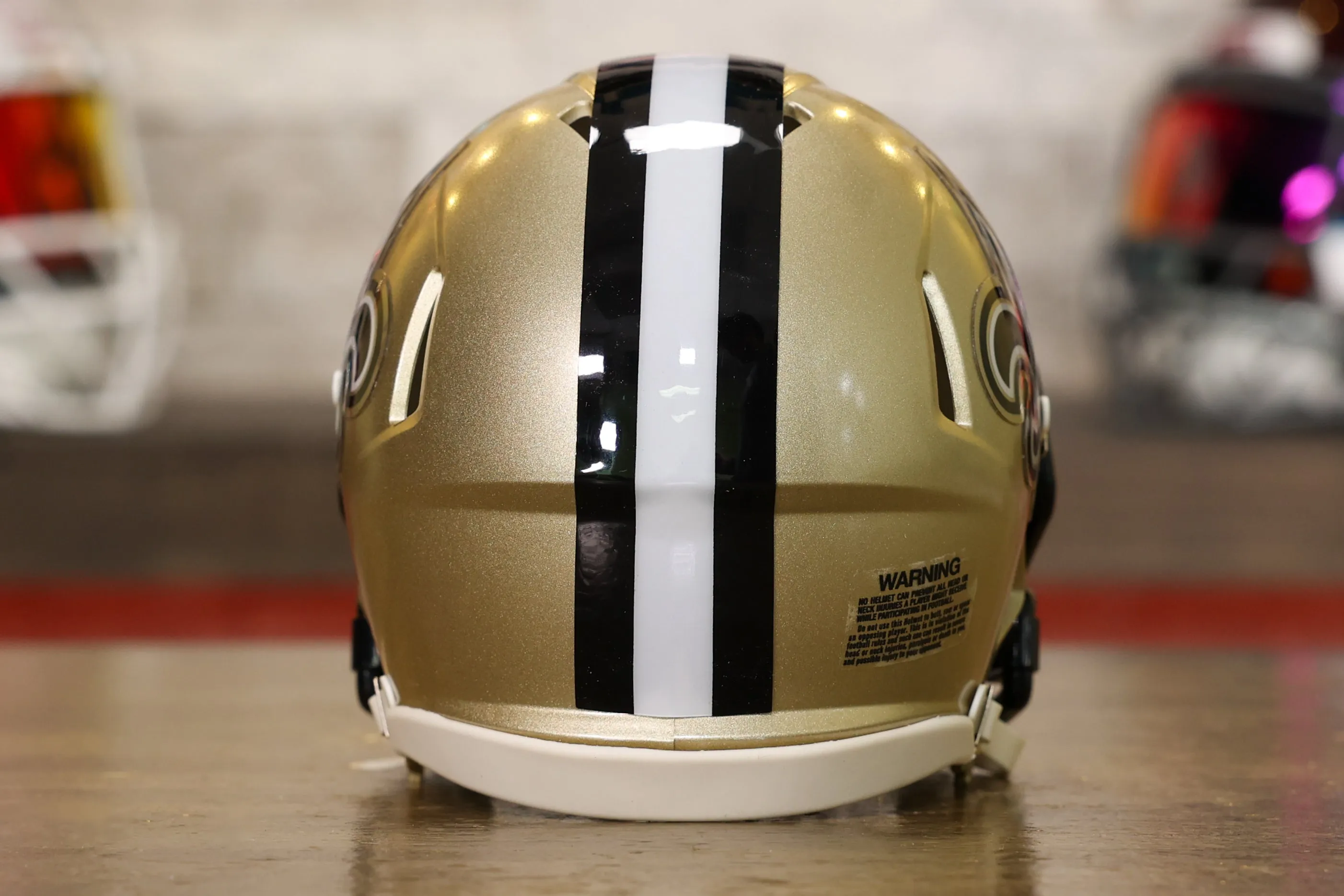 New Orleans Saints Riddell Speed Mini Helmet - GG Edition