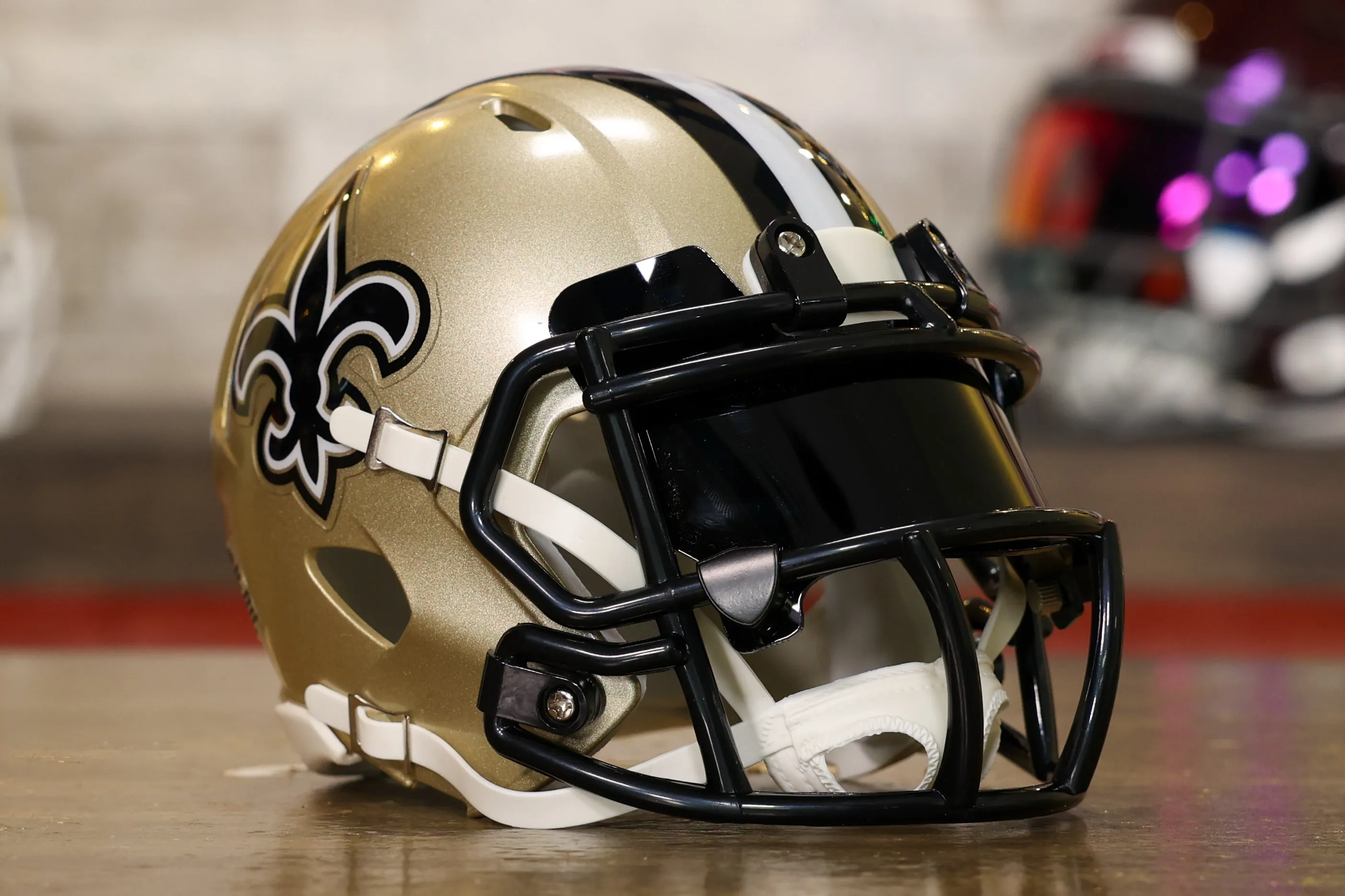 New Orleans Saints Riddell Speed Mini Helmet - GG Edition