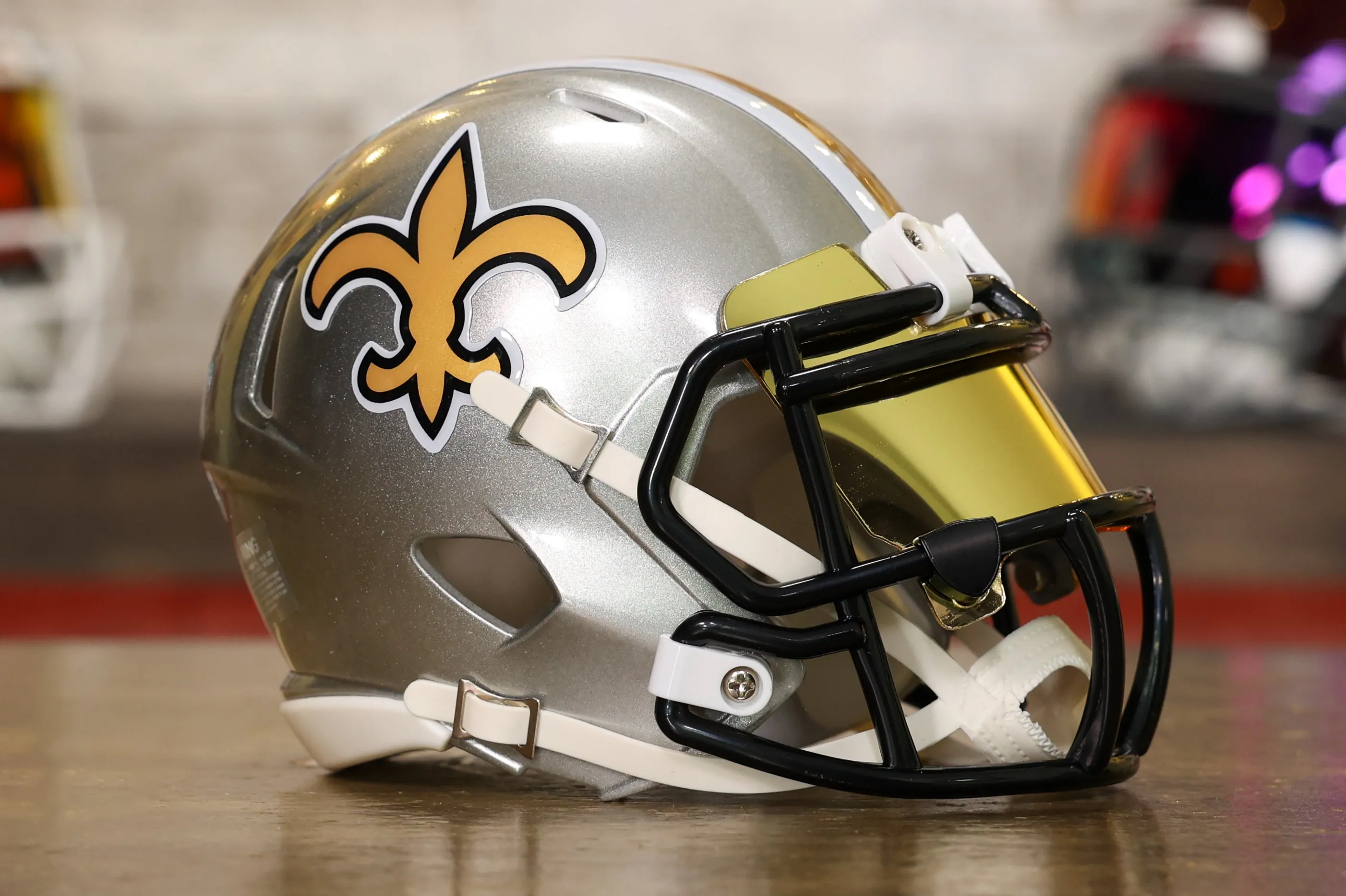 New Orleans Saints Riddell Speed Mini Helmet - GG Edition
