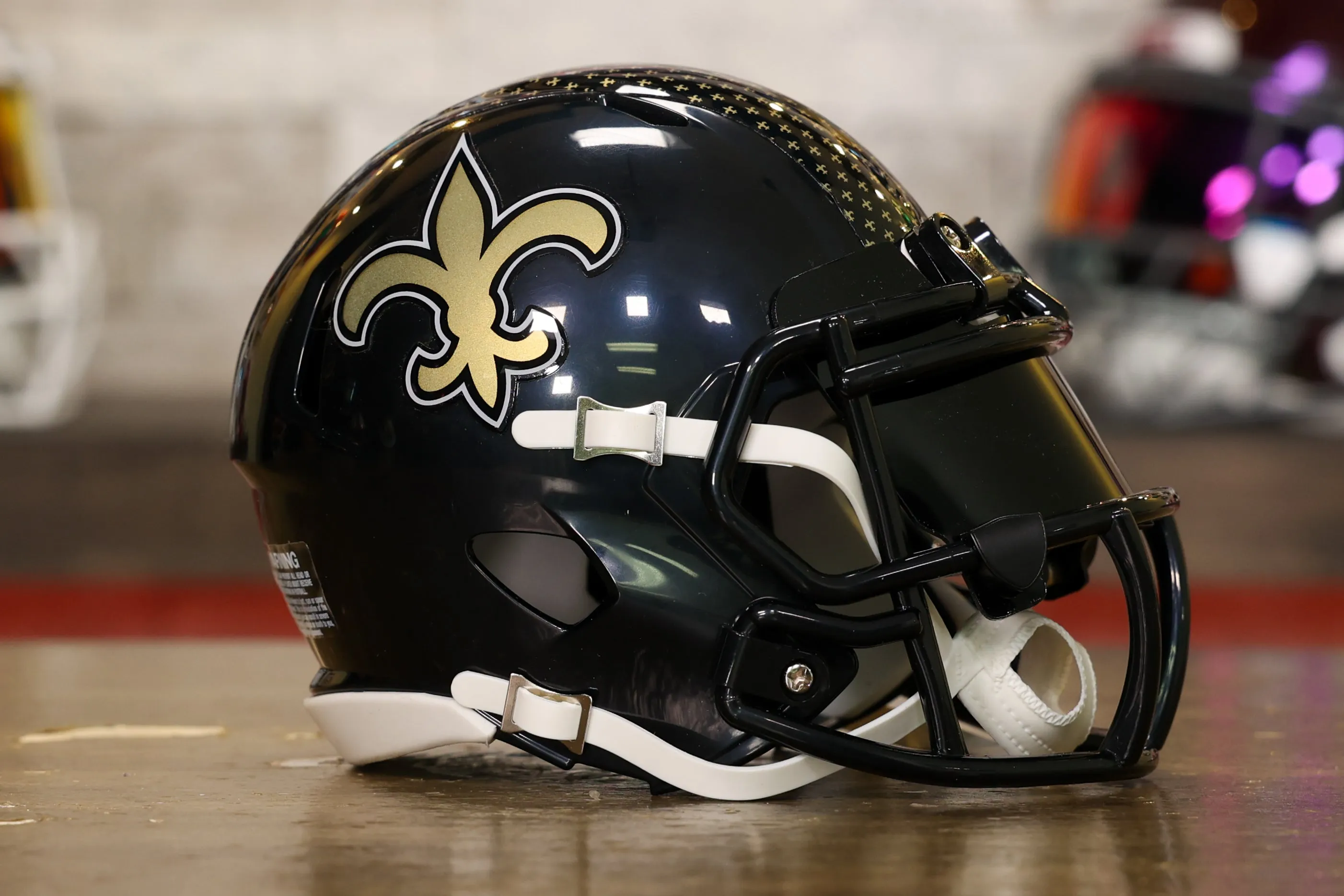 New Orleans Saints Riddell Speed Mini Helmet - GG Edition