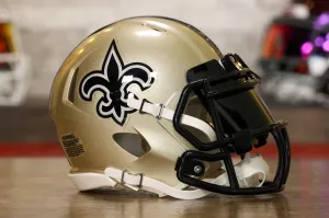 New Orleans Saints Riddell Speed Mini Helmet - GG Edition