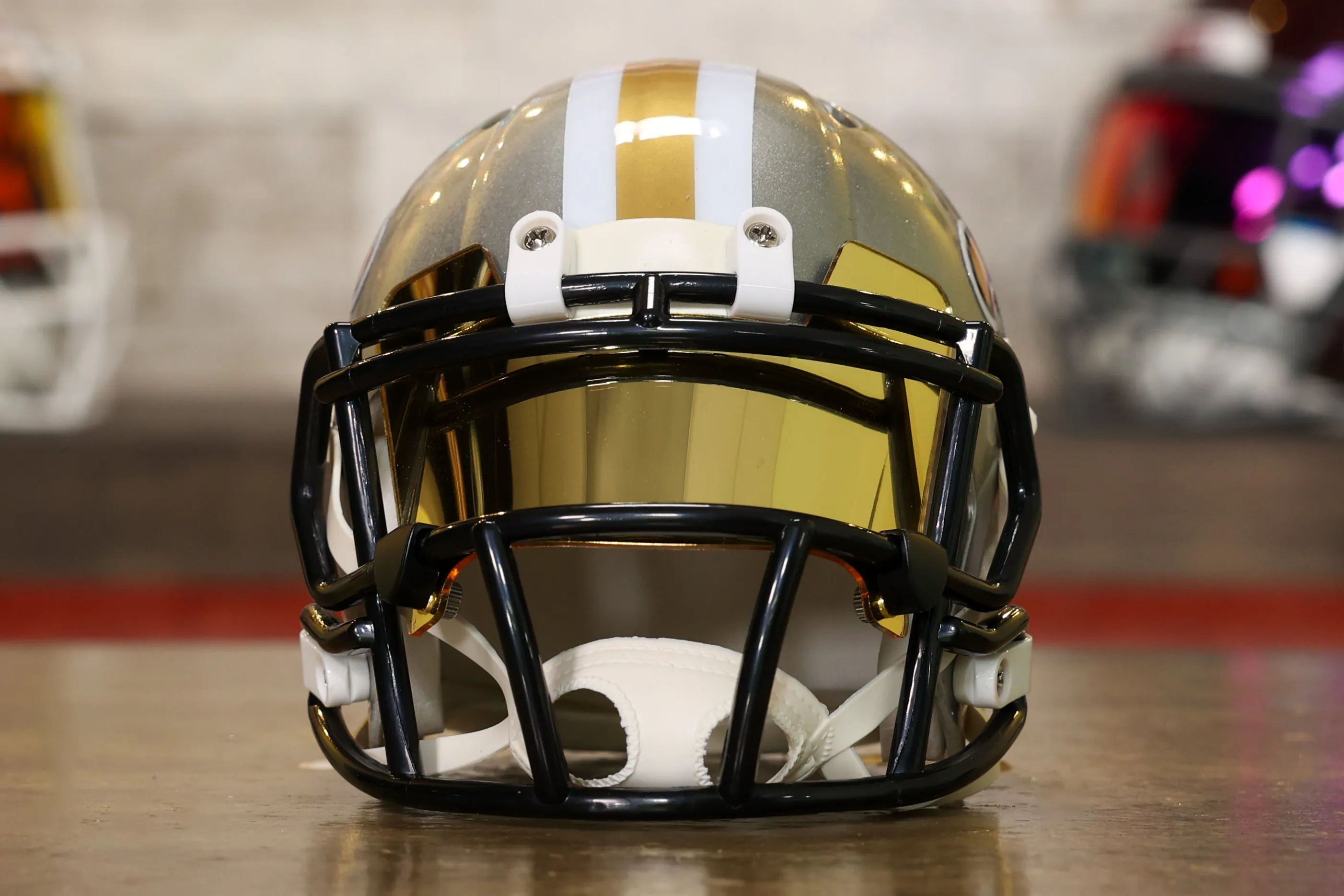 New Orleans Saints Riddell Speed Mini Helmet - GG Edition