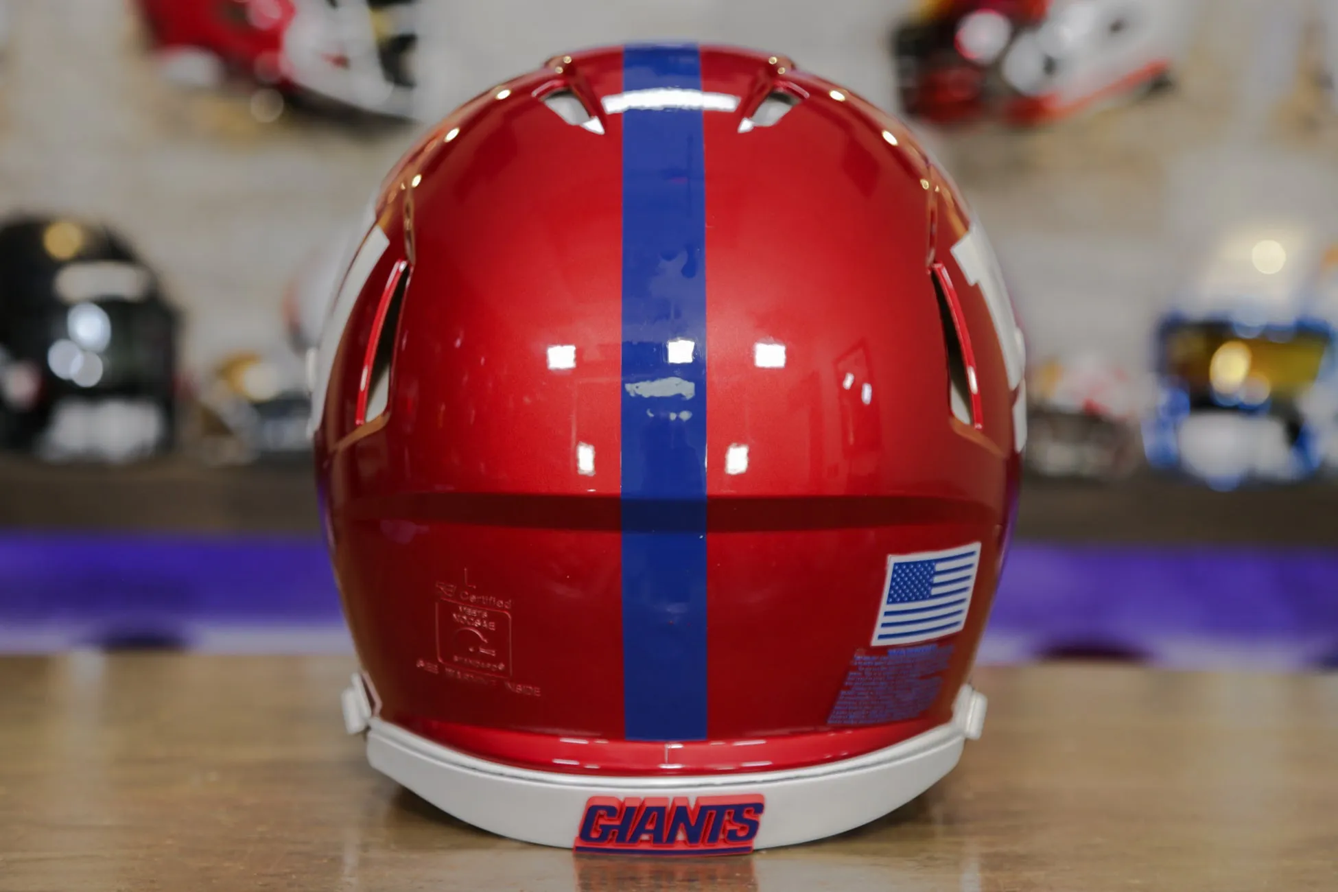 New York Giants Riddell Speed Authentic Helmet - GG Edition 00173