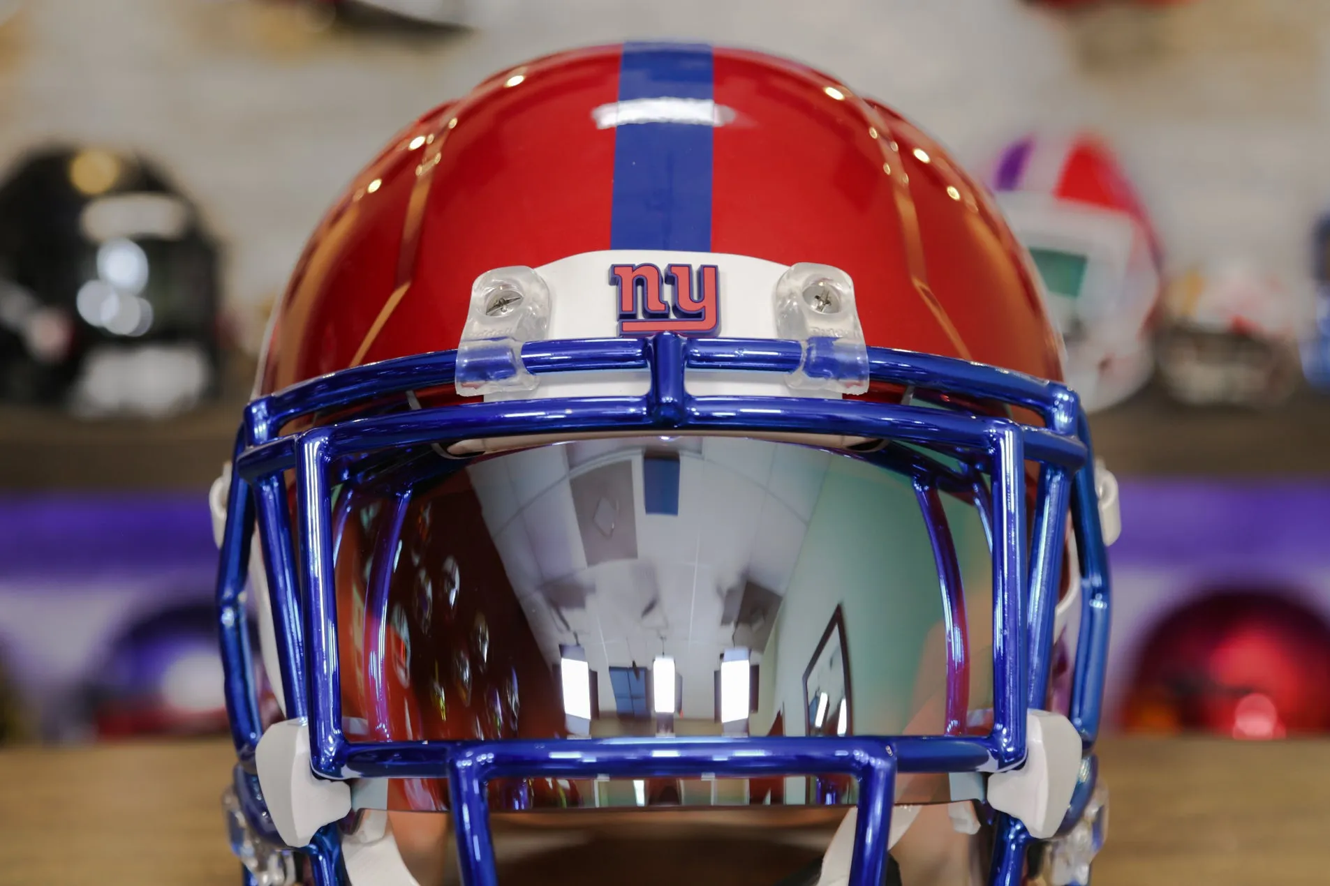 New York Giants Riddell Speed Authentic Helmet - GG Edition 00173