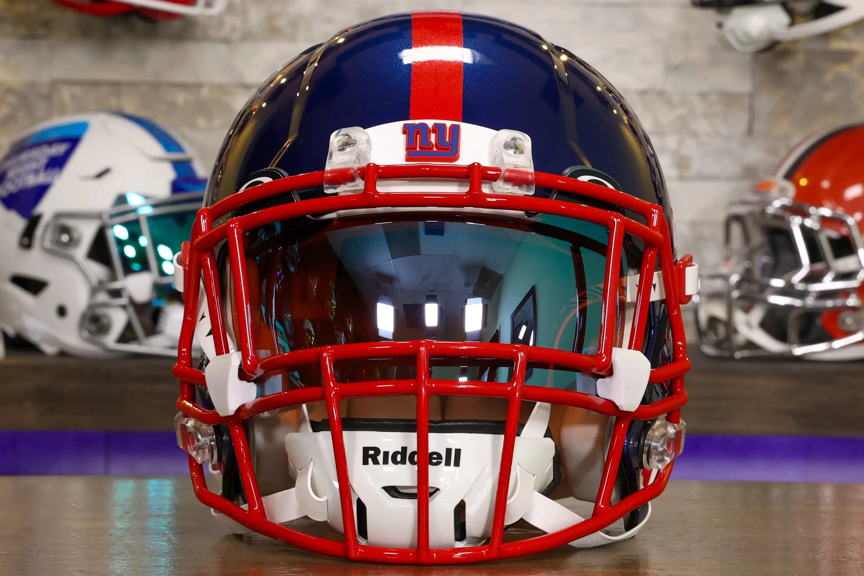 New York Giants Riddell Speed Authentic Helmet - GG Edition 02709