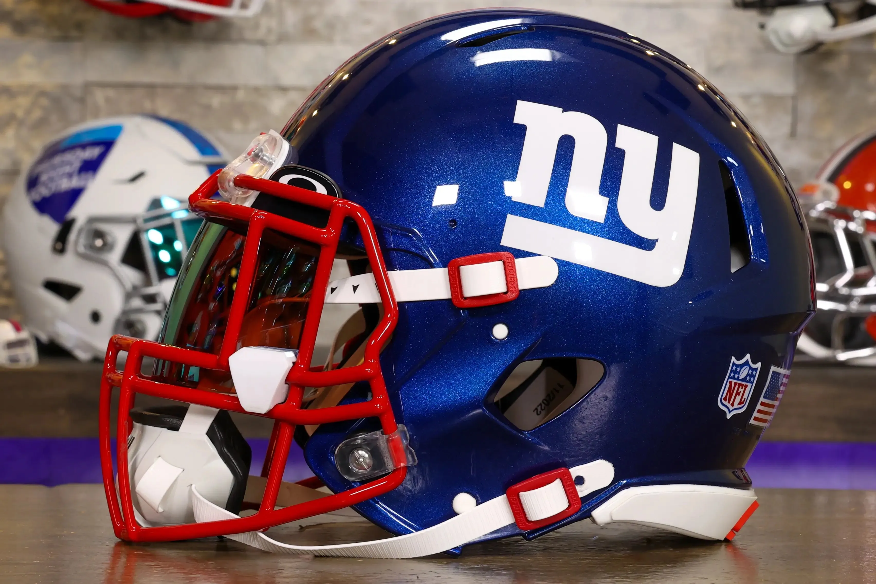 New York Giants Riddell Speed Authentic Helmet - GG Edition 02709