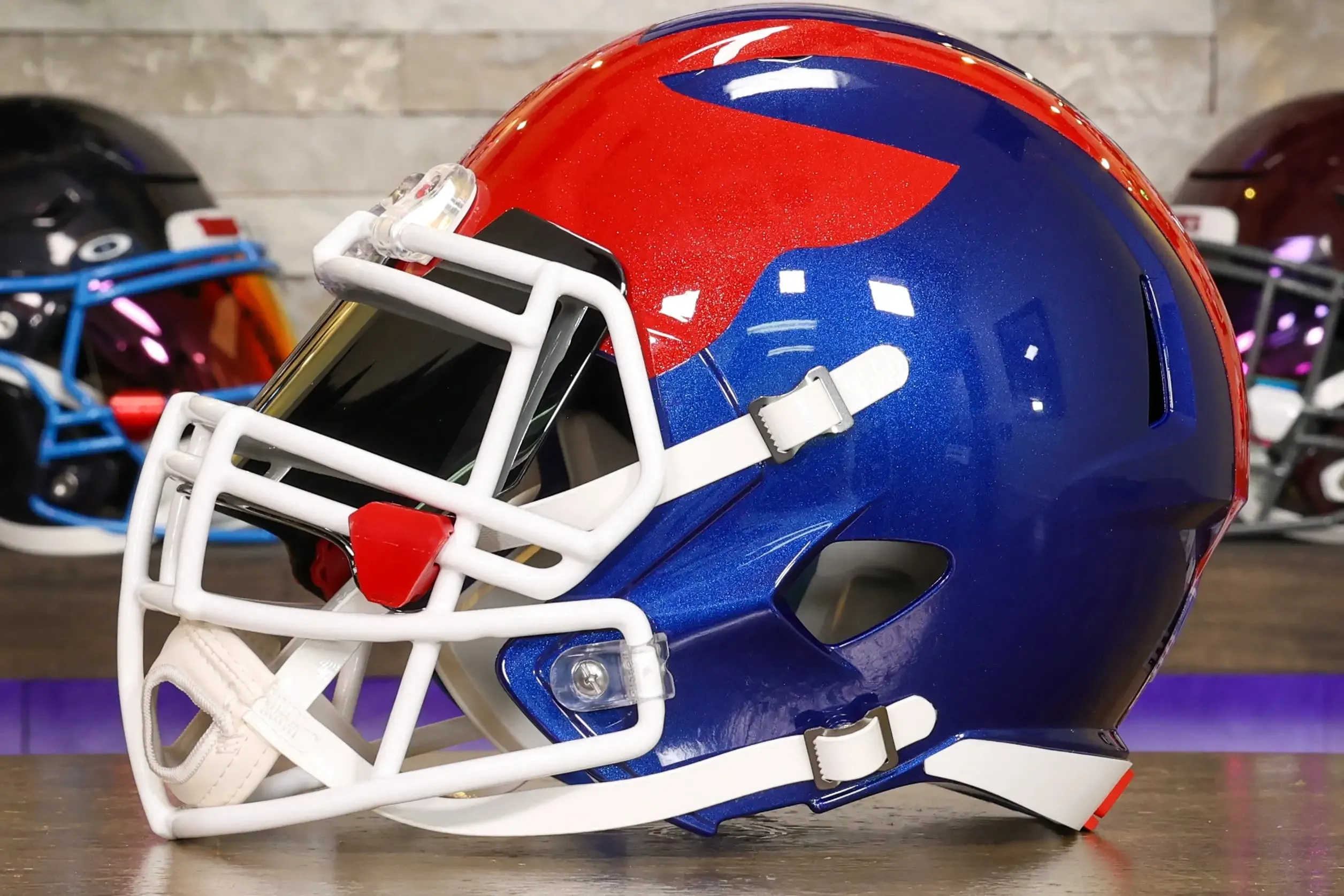 New York Giants Riddell Speed Display Helmet - GG Edition 02604