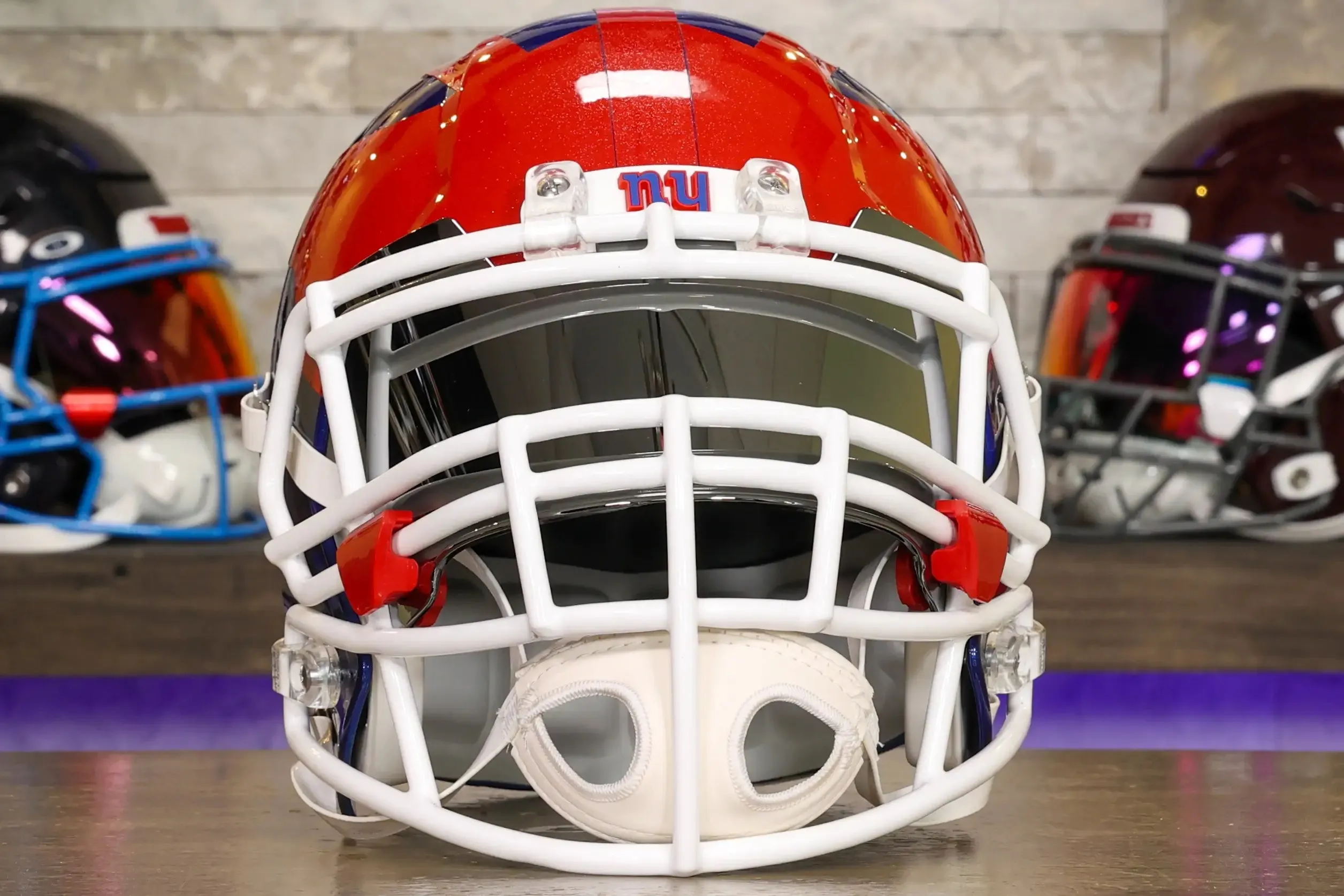 New York Giants Riddell Speed Display Helmet - GG Edition 02604