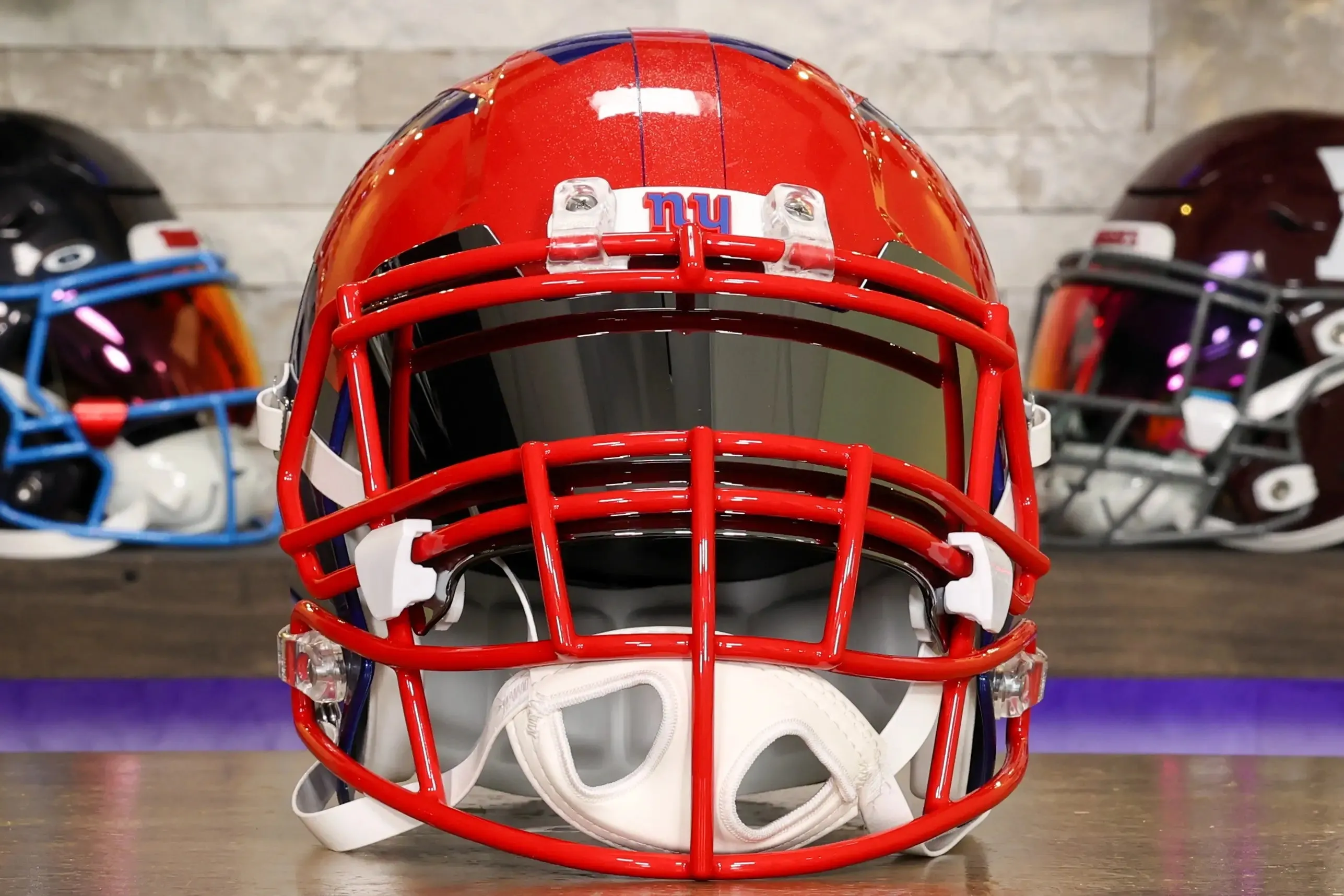 New York Giants Riddell Speed Display Helmet - GG Edition 02605