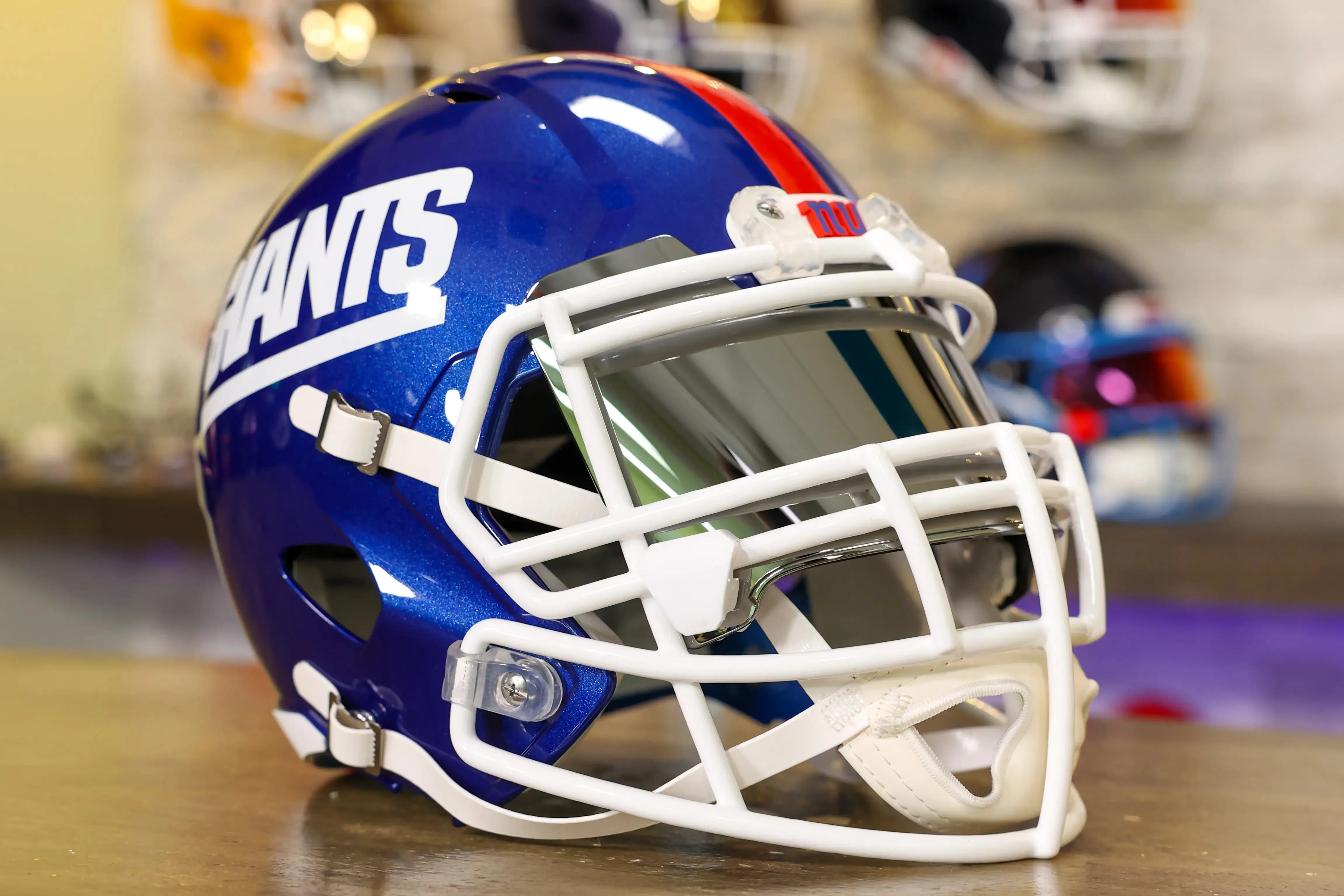 New York Giants Riddell Speed Display Helmet - GG Edition 02606