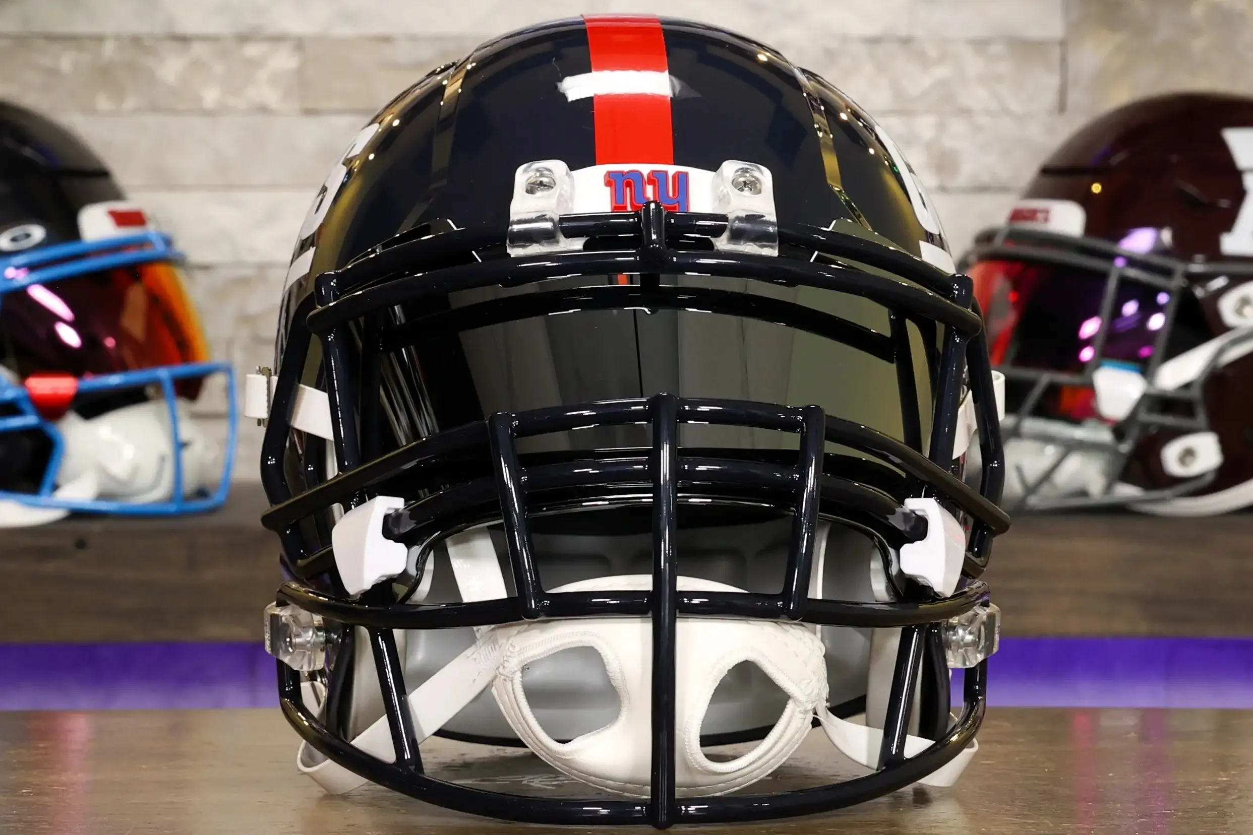 New York Giants Riddell Speed Display Helmet - GG Edition 02607