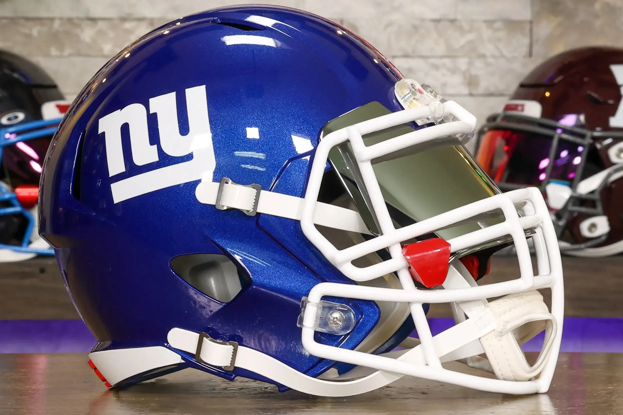 New York Giants Riddell Speed Display Helmet - GG Edition 02608