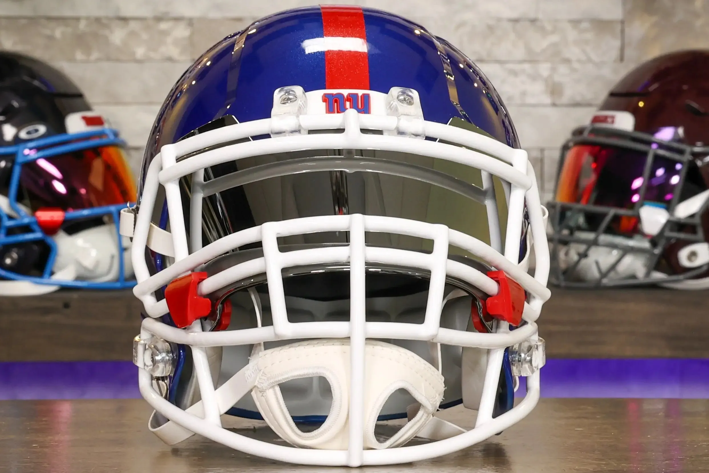 New York Giants Riddell Speed Display Helmet - GG Edition 02608