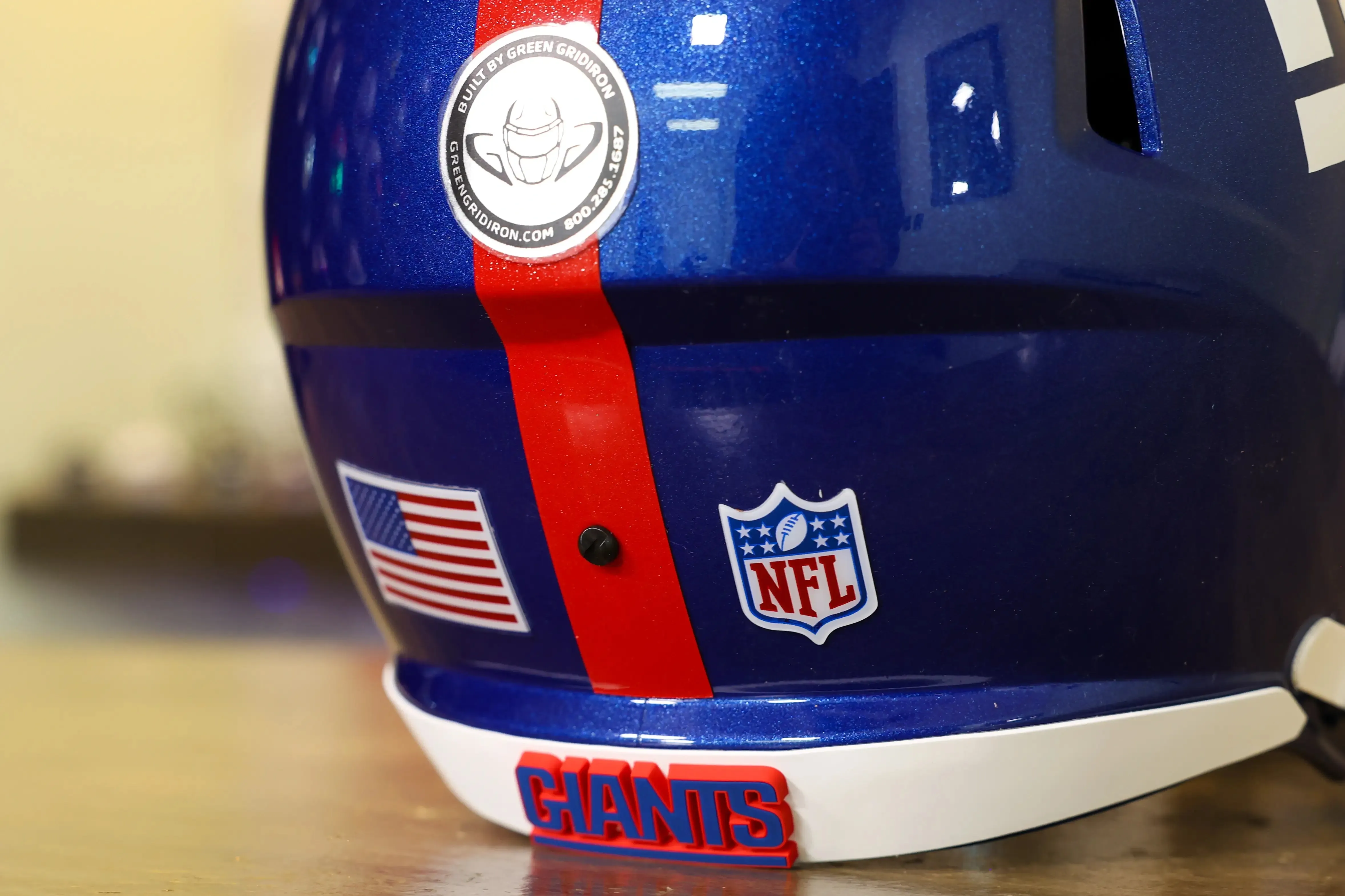 New York Giants Riddell Speed Display Helmet - GG Edition 02608