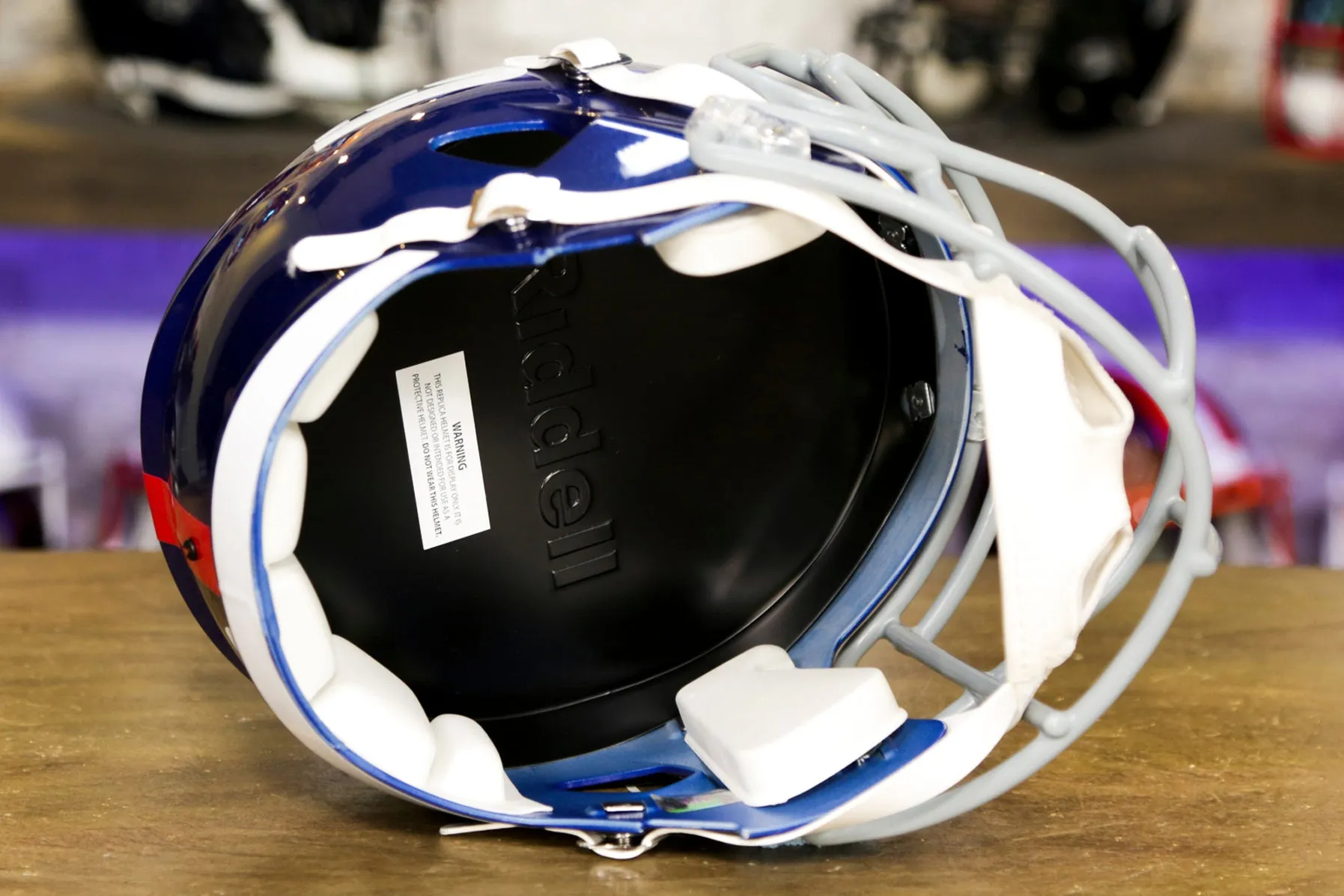 New York Giants Riddell Speed Display Helmet