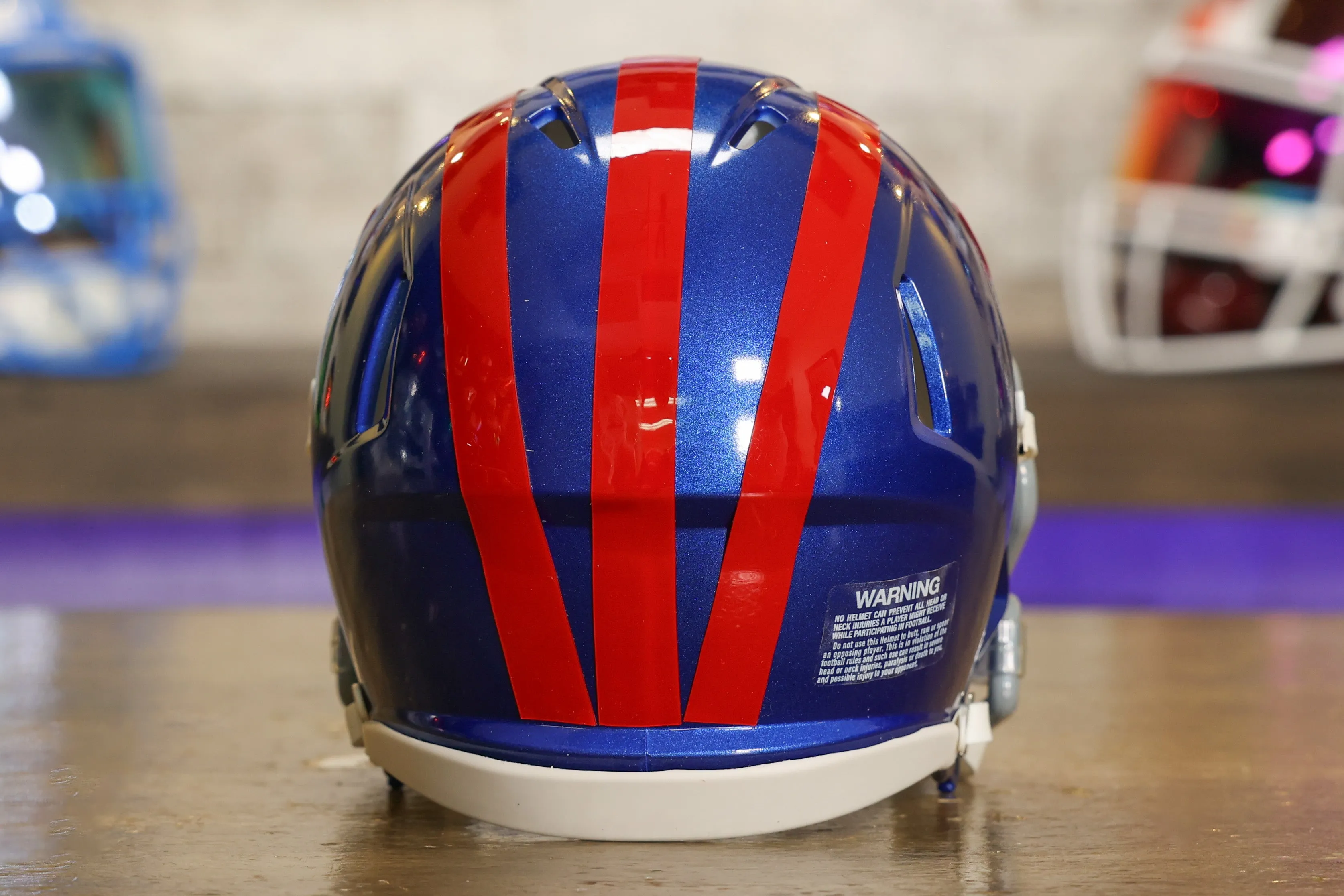New York Giants Riddell Speed Mini Helmet - Century Red Alternate